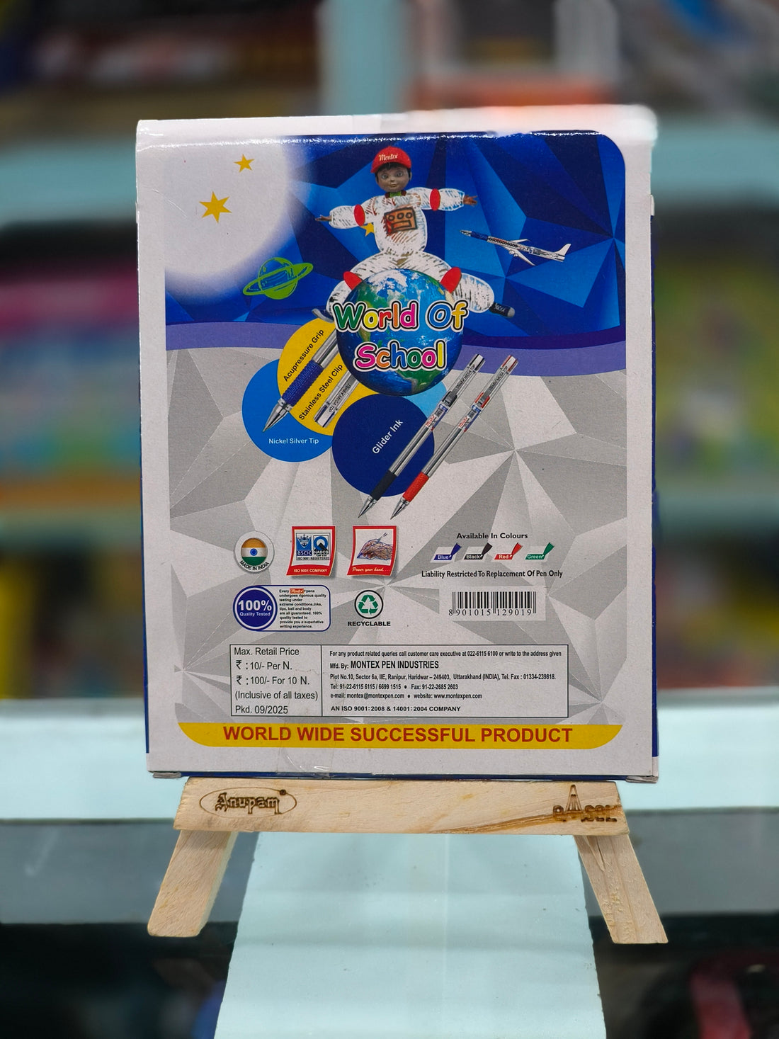 Montex Mega Top Ball Pen - Pack of 10