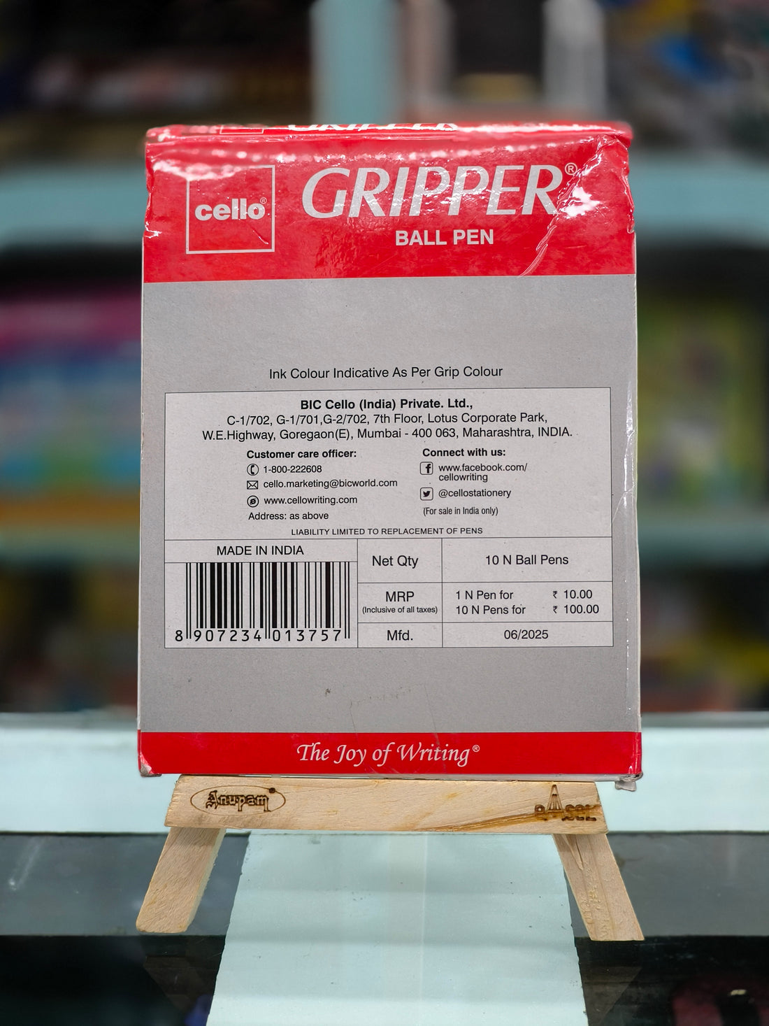 Cello Gripper Ball Pen - Pack Of 10