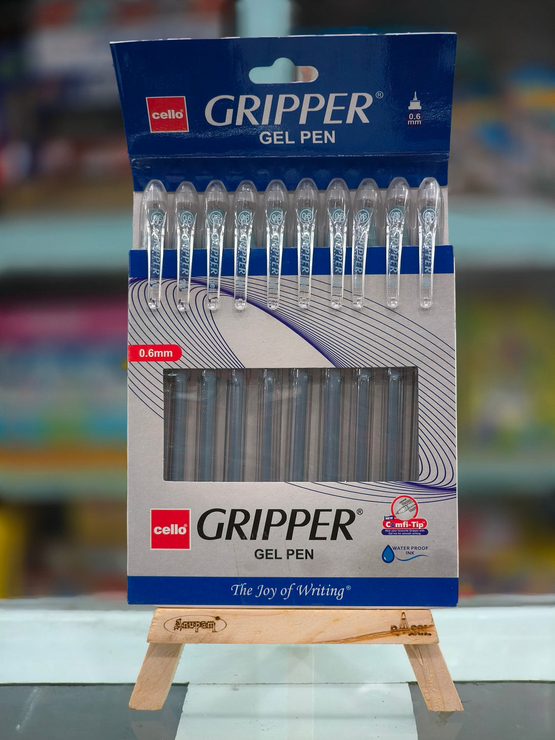 Cello Gripper Gel Pen - Pack of 10