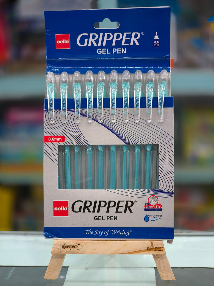 Cello Gripper Gel Pen - Pack of 10