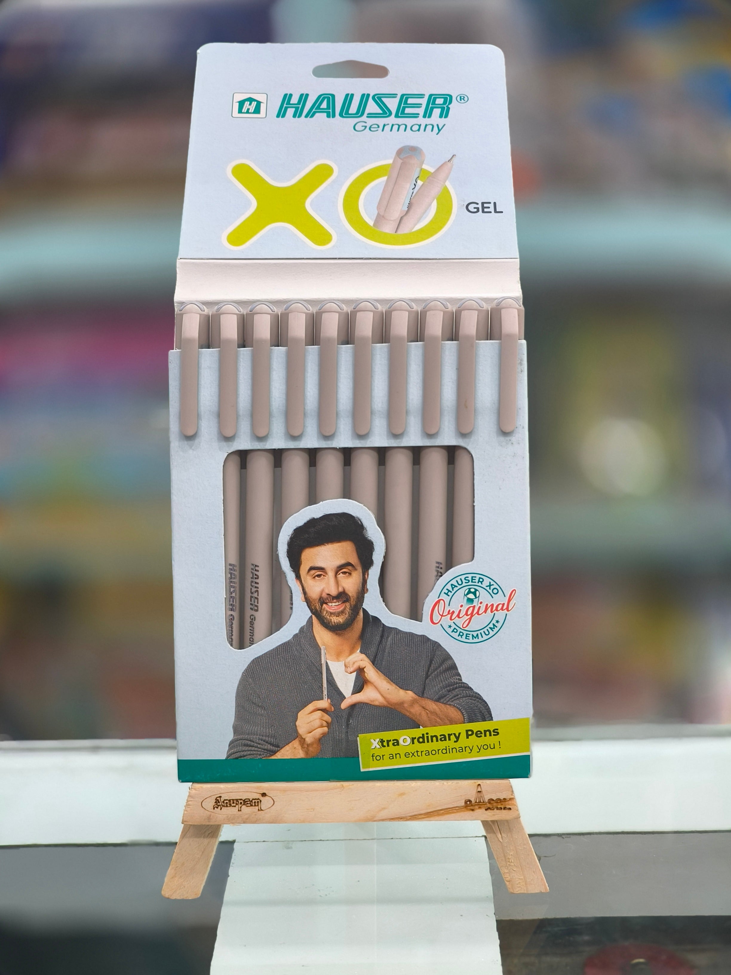 Hauser XO Gel Pen Wallet Pack | Ultra Durable Tip | Pack of 10 Pens