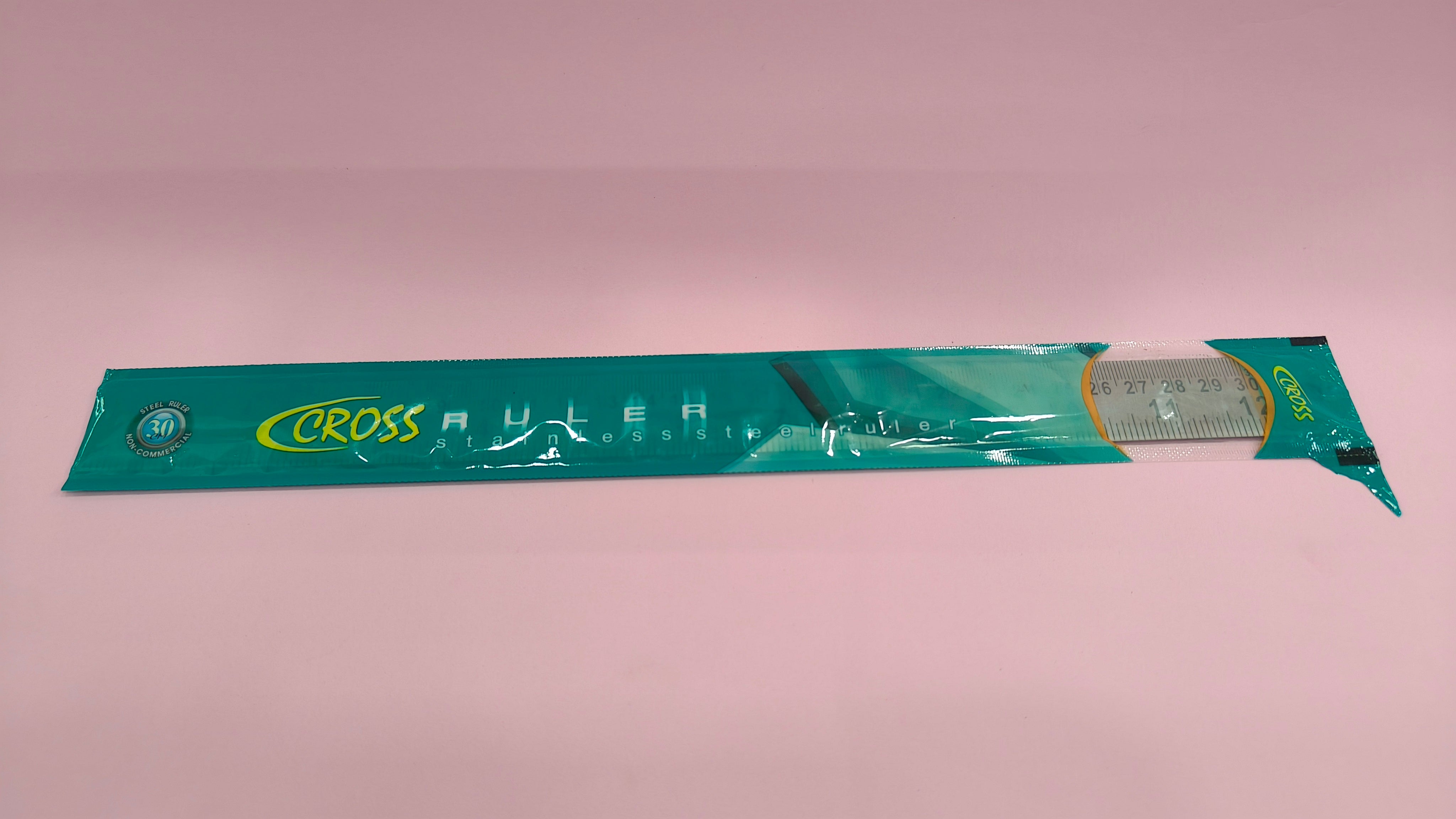 Cross Brand Stainless Steel Ruler Metric Ruler 12 Inch / 30 cms | Tools | Measuring & Layout Tools | Measuring Rulers