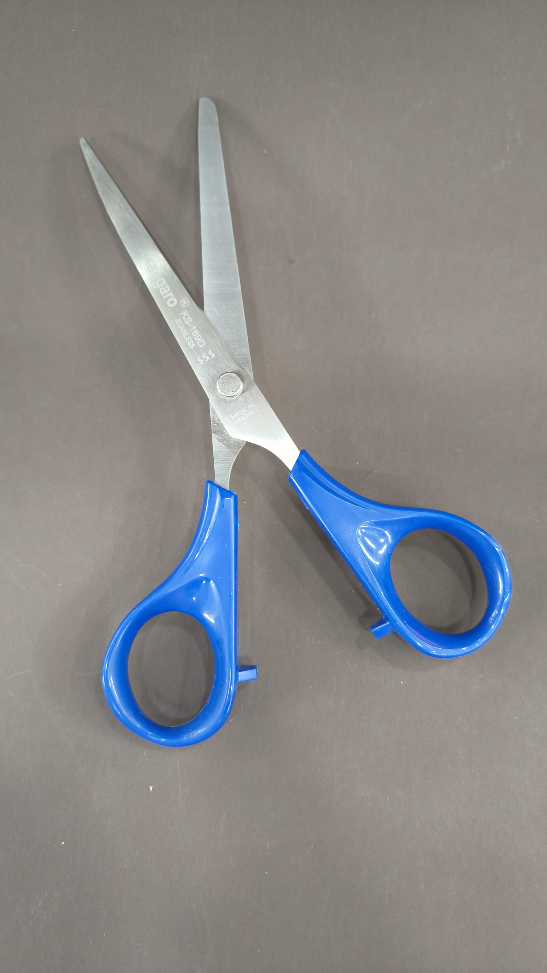 Kangaro KS-169D | 169 mm | Stainless Steel Scissors | Ergonomic and Comfortable Handle