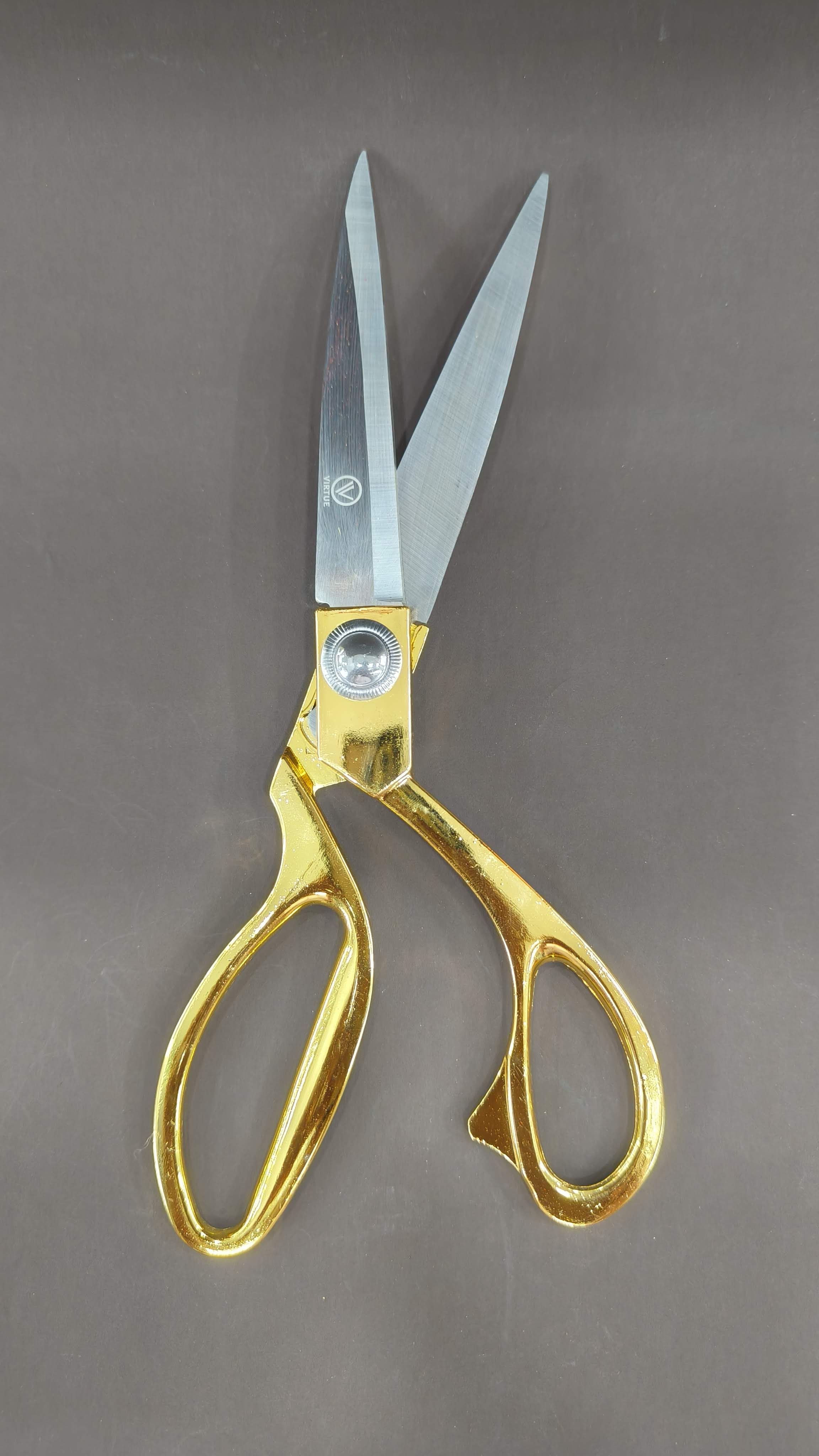 Dexean Stainless Steel Professional Tailoring Scissors | Golden | 8.5"