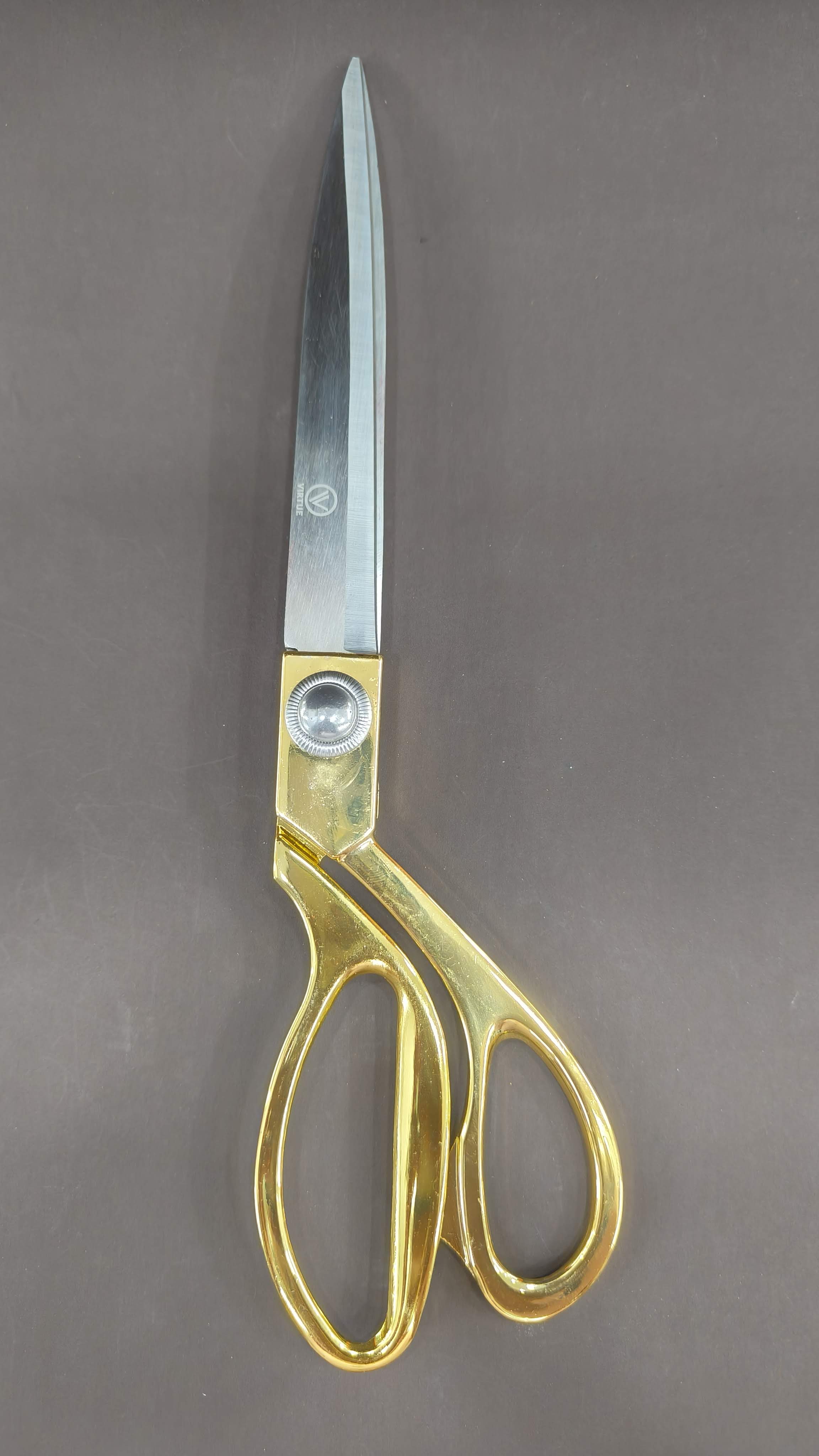 Virtue 10.5 inch VRK38 Scissors | Golden, Silver