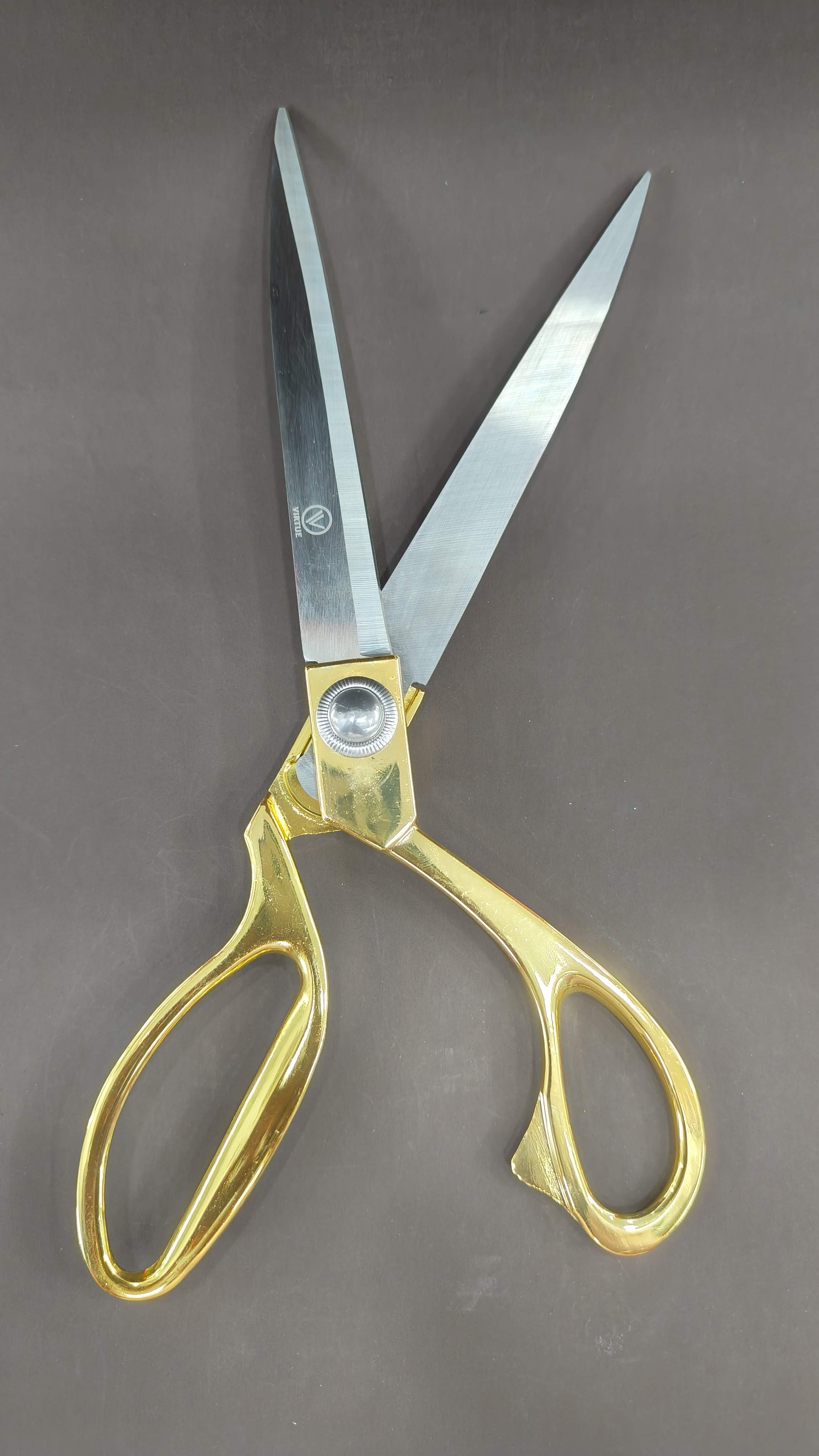 Virtue 10.5 inch VRK38 Scissors | Golden, Silver
