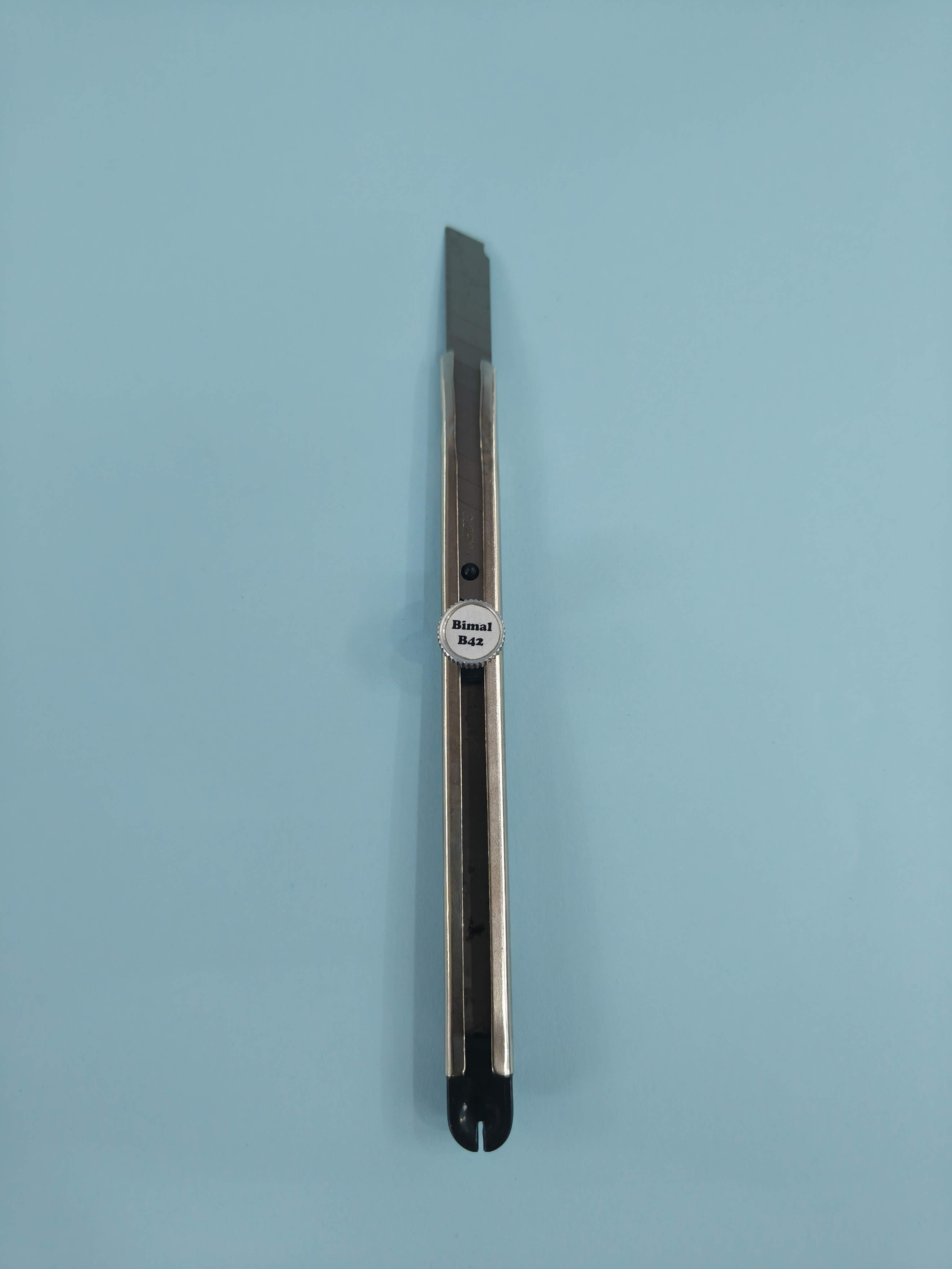 Handy Cutter | Tough Steel Construction | Anti-rust Coated Blades | Ergonomic Design | Smooth Cutting | Anti-lock Screw | (Set of 2)