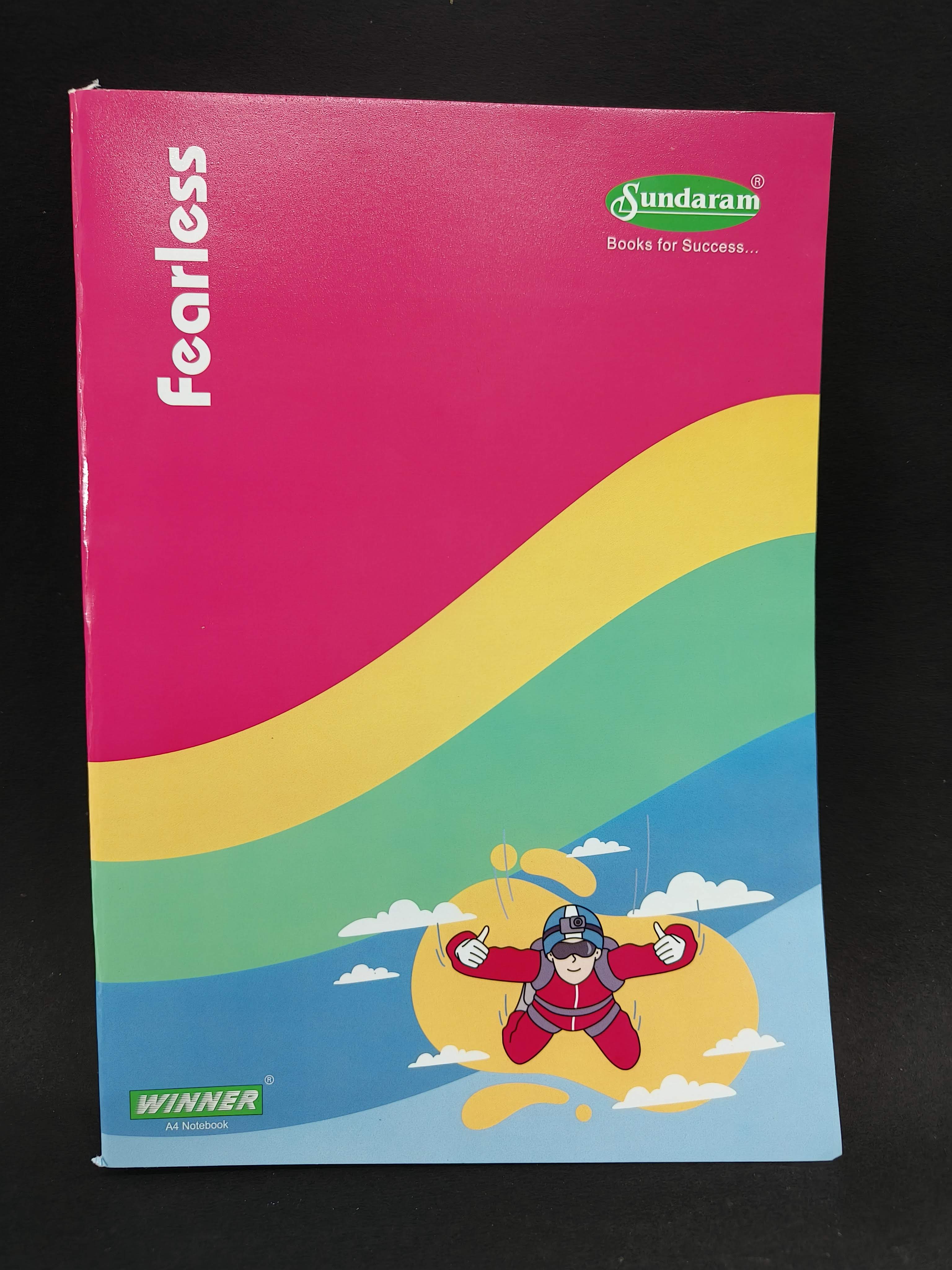 Sundaram | A4 Long Book | Soft Bound | 172 Pages | 21 x 29.7 cm | Single Line | Pack of 6