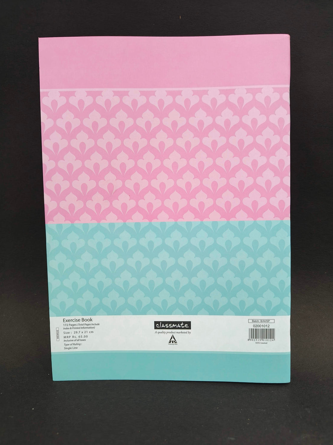 Classmate LongBook | 172 Pages | Single Line | 29.7cm x 21cm | Pack of 6 | Ruled Notebook for School Students