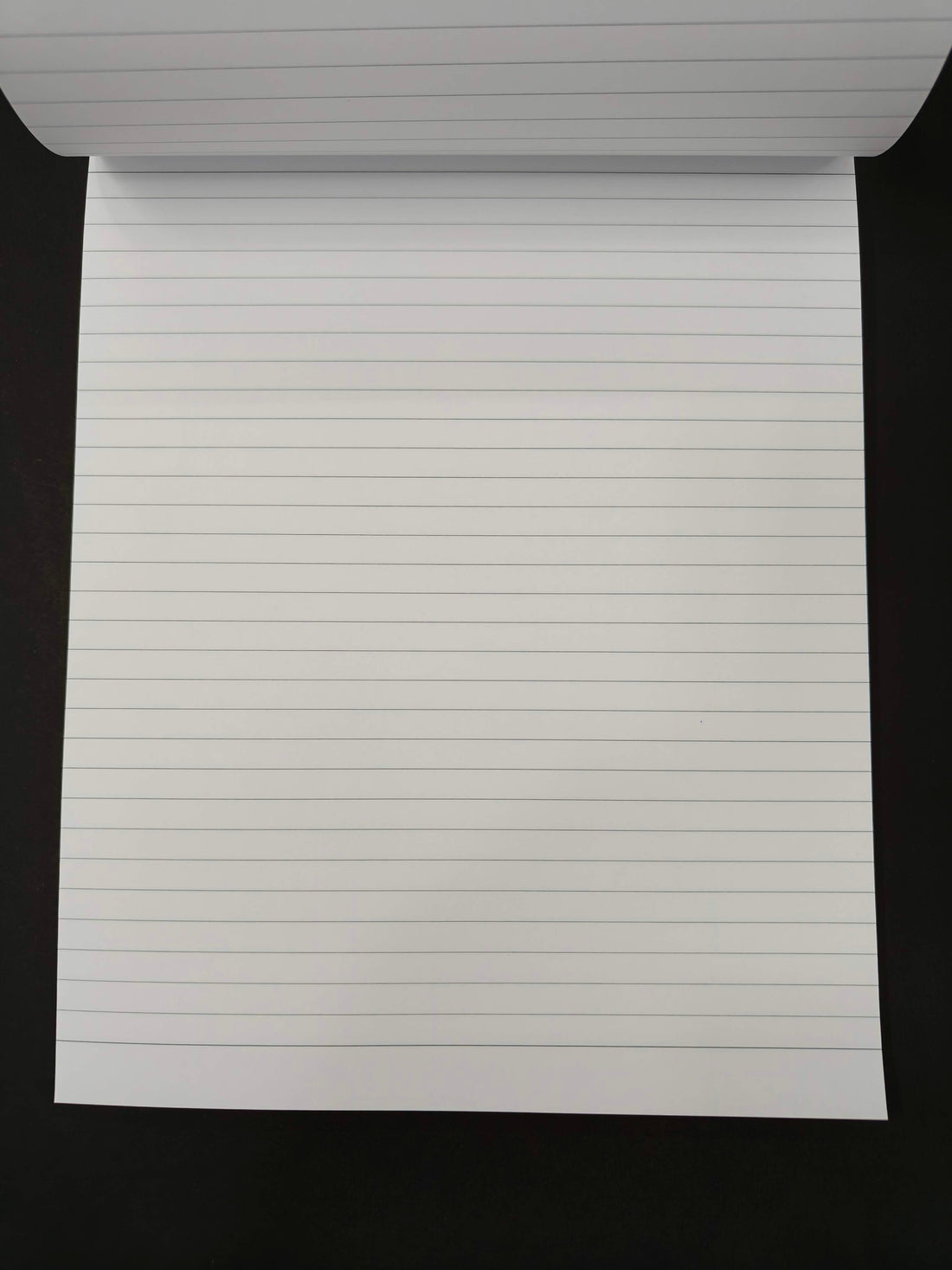 Mahavir Writing Pad 14x22 cm Ruled Paper | 50 Sheets Notepads | Micro Perforated Notebook with Strong Rorust Material Back Board for School, College, Office, Business  (Pack of 6)