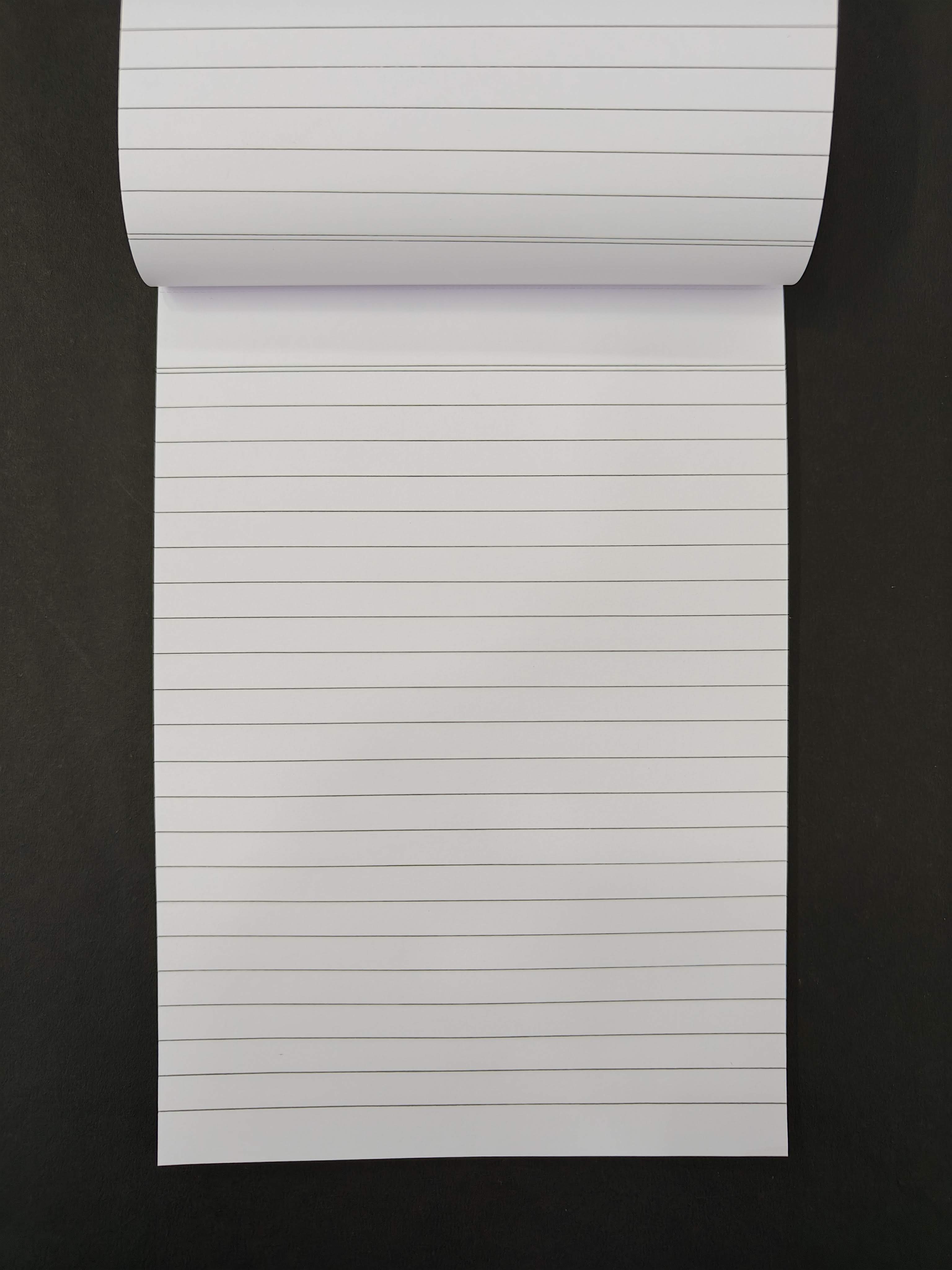 YOUVA Navneet Writing Pad | Size No. 2 (18 x 21.5 cm) | Single Line | 80 Pages | Pack of 3 | Ideal for Offices, Conferences & Corporate Stationery