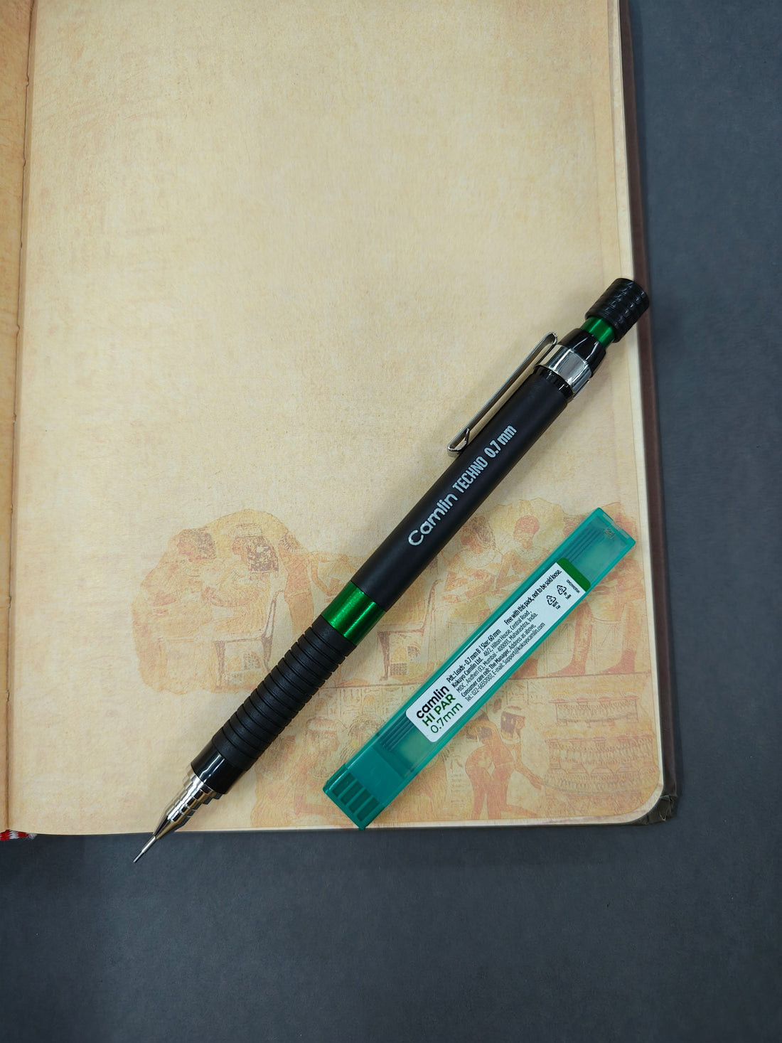 Camlin Kokuyo Techno Exam Mechanical Pencil 0.7 mm – Pack of 1 | Premium Exam Pencil with Dark 0.7mm Lead | Smooth Writing, Precise Grip | Ideal for Board Exams, Competitive Tests, School, Office