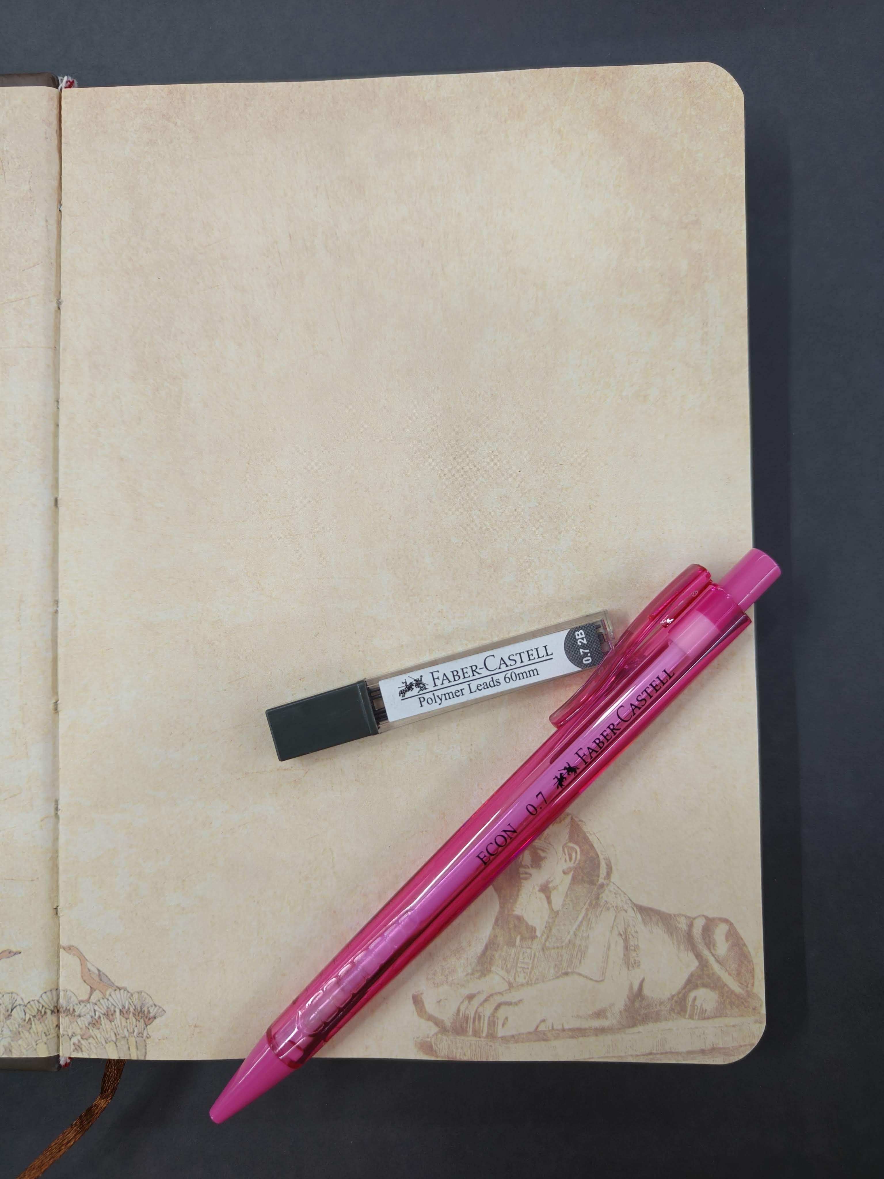 Faber Castell Econ 0.7mm Mechanical Pencil with 5 Lead Tube