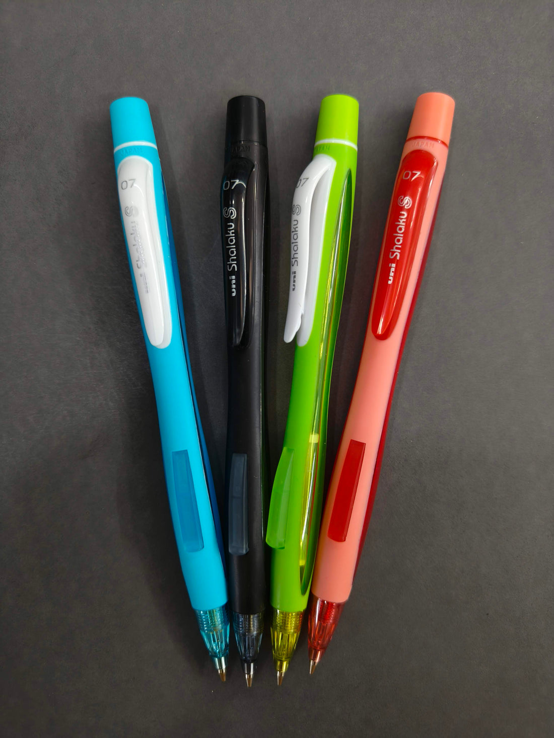 Uni-ball Shalaku 0.7 mm Mechanical Pencil (M7-228) | Rubberized Body with Unique Side Click Mechanism