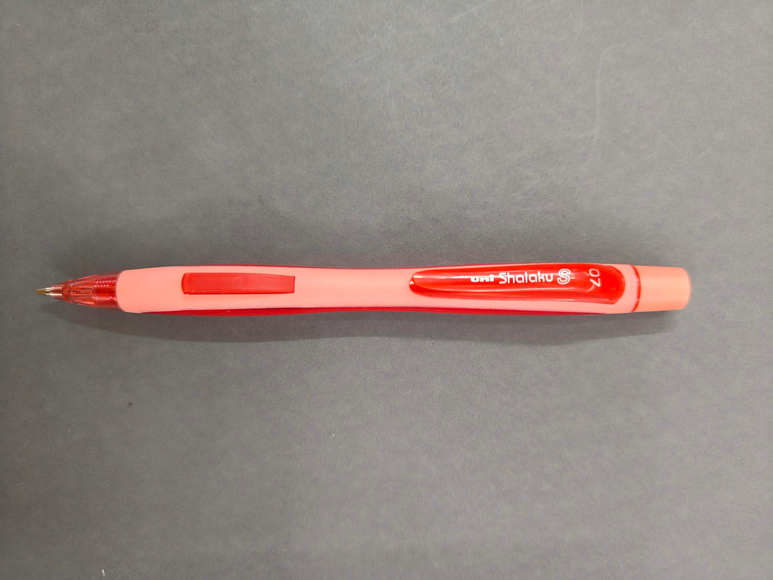 Uni-ball Shalaku 0.7 mm Mechanical Pencil (M7-228) | Rubberized Body with Unique Side Click Mechanism