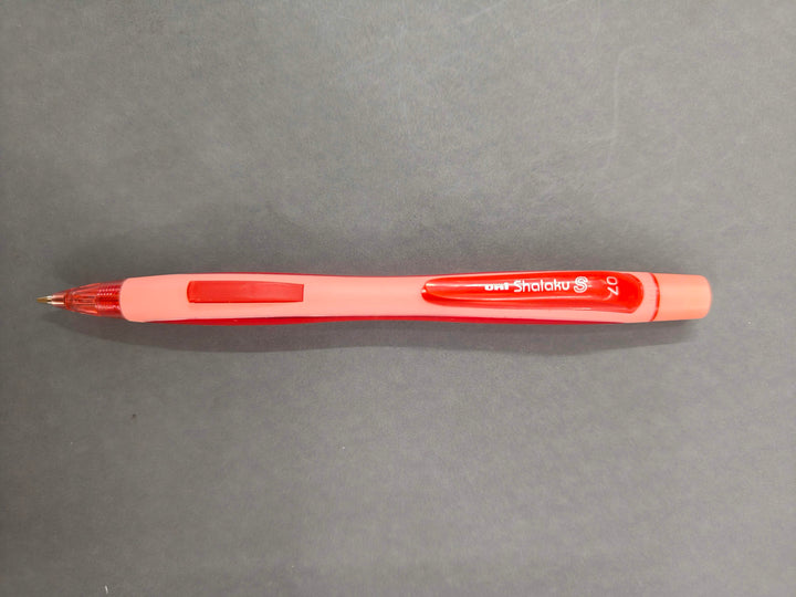 Uni-ball Shalaku 0.7 mm Mechanical Pencil (M7-228) | Rubberized Body with Unique Side Click Mechanism