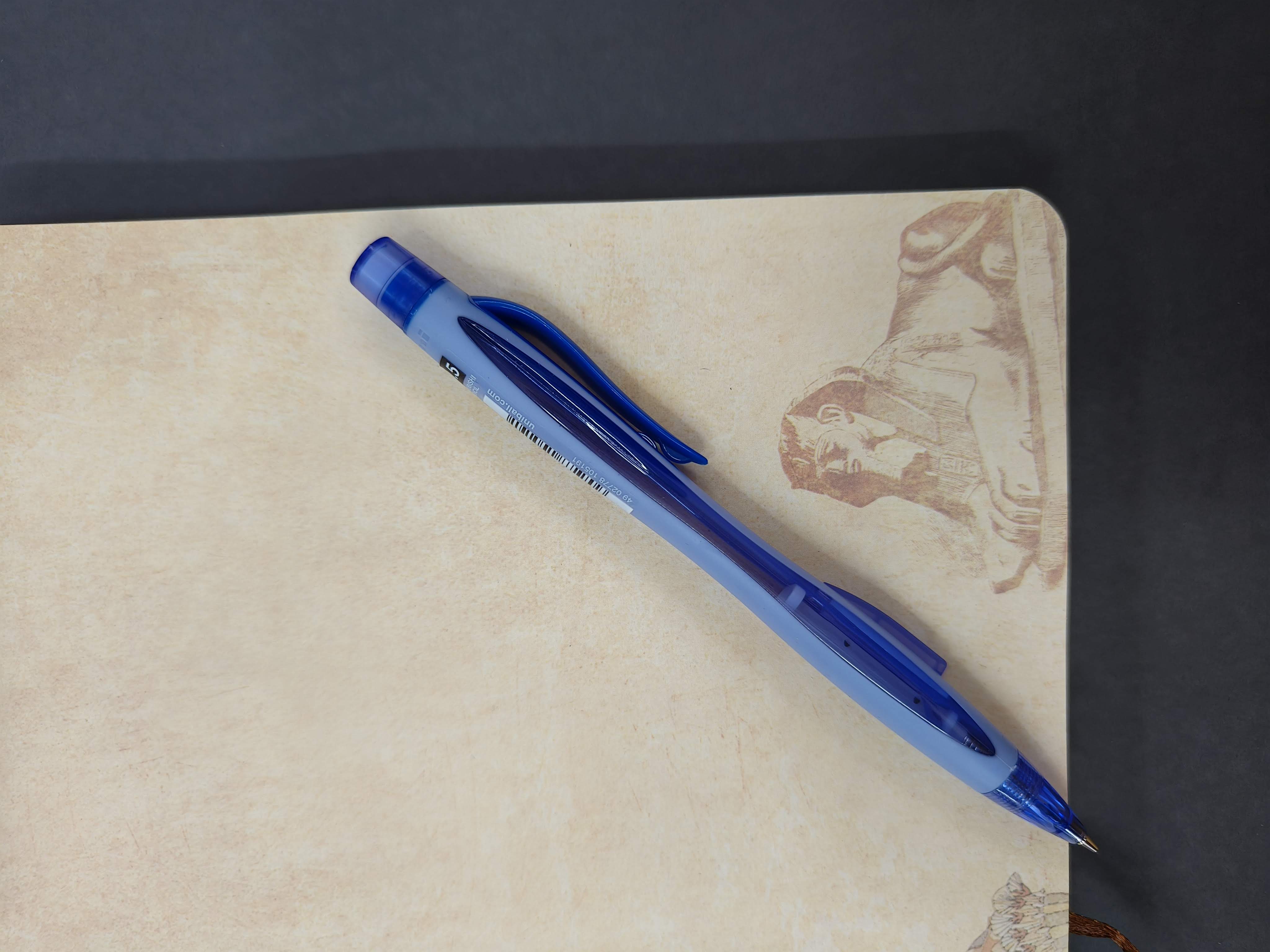 Uniball Shalaku 0.5mm Mechanical Pencil (M5-228) | Rubberized Body with Unique Side Click Mechanism