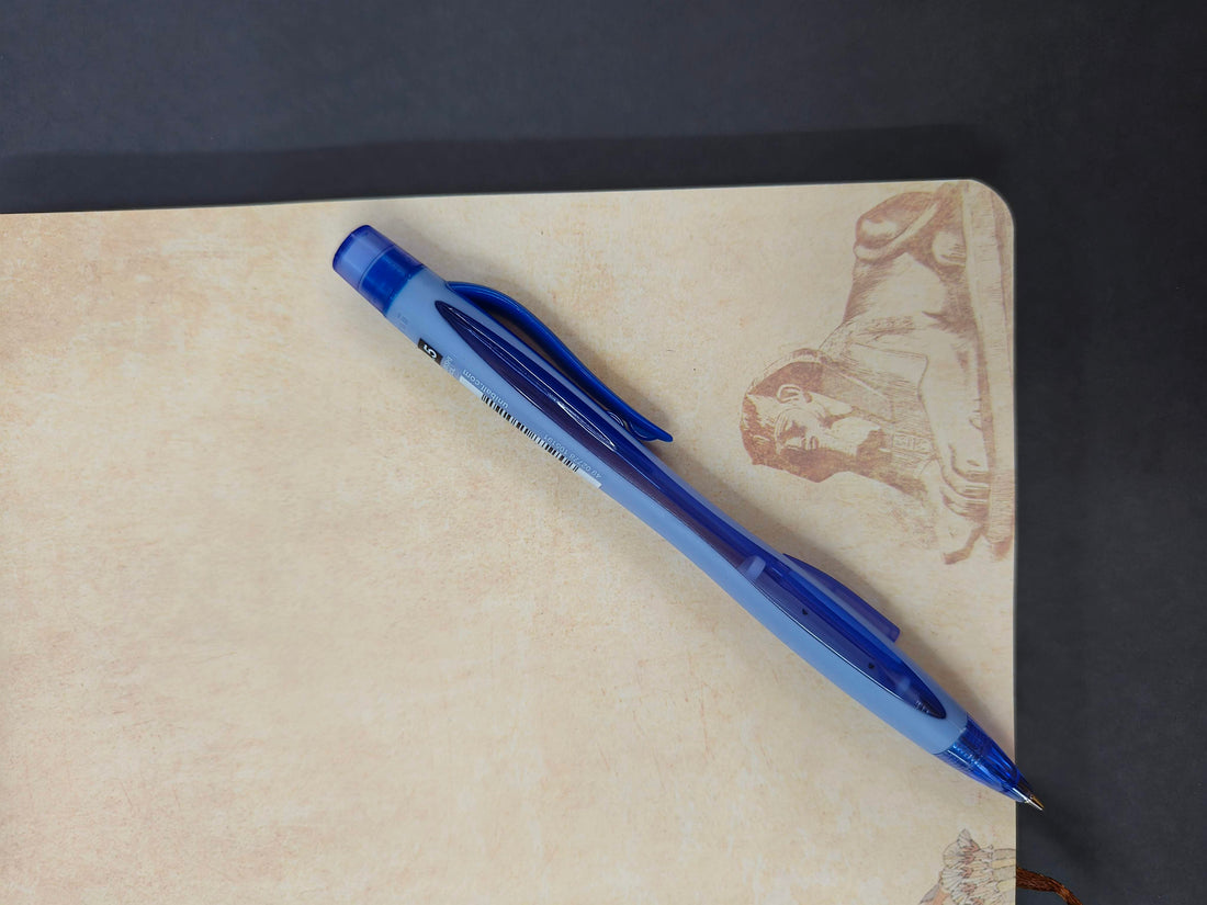 Uniball Shalaku 0.5mm Mechanical Pencil (M5-228) | Rubberized Body with Unique Side Click Mechanism