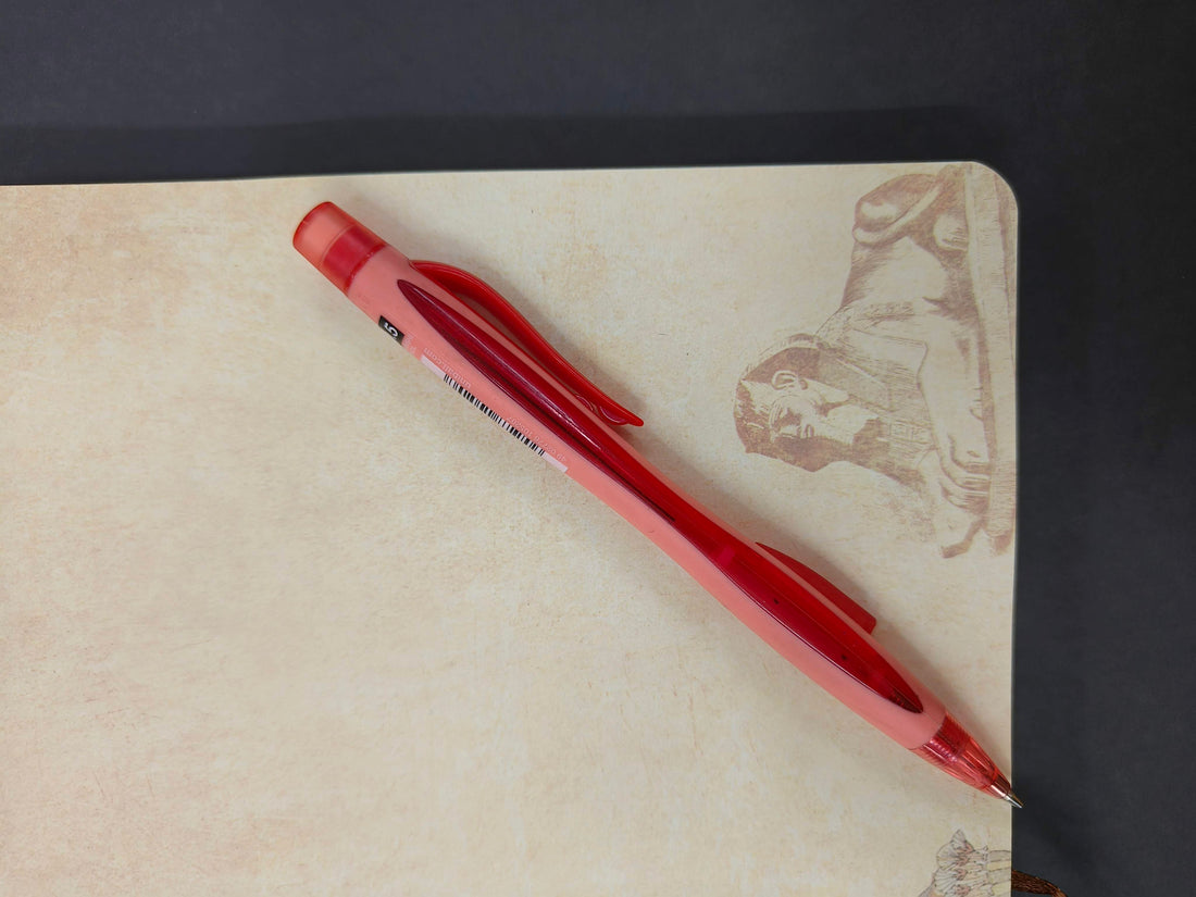 Uniball Shalaku 0.5mm Mechanical Pencil (M5-228) | Rubberized Body with Unique Side Click Mechanism