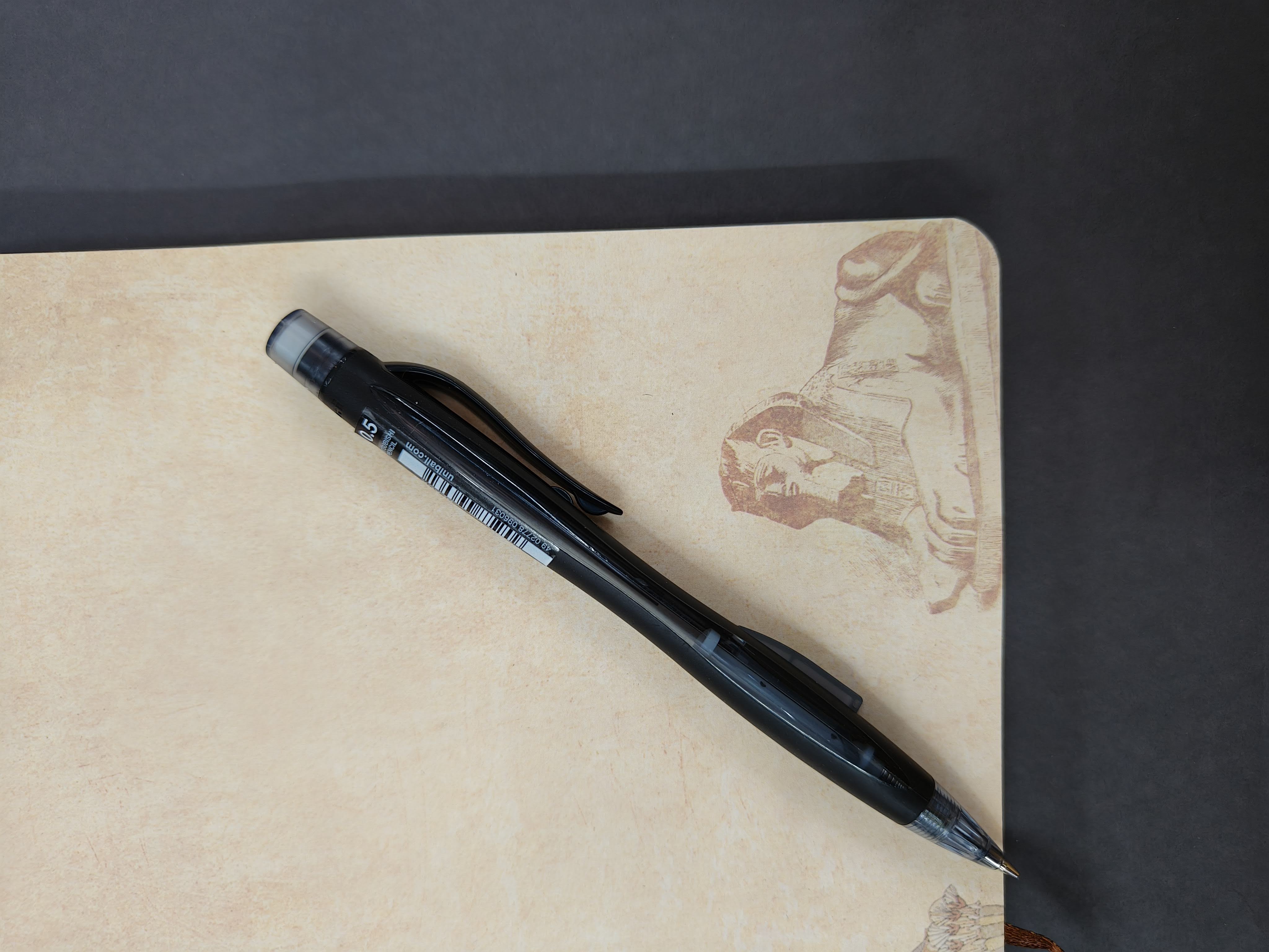 Uniball Shalaku 0.5mm Mechanical Pencil (M5-228) | Rubberized Body with Unique Side Click Mechanism