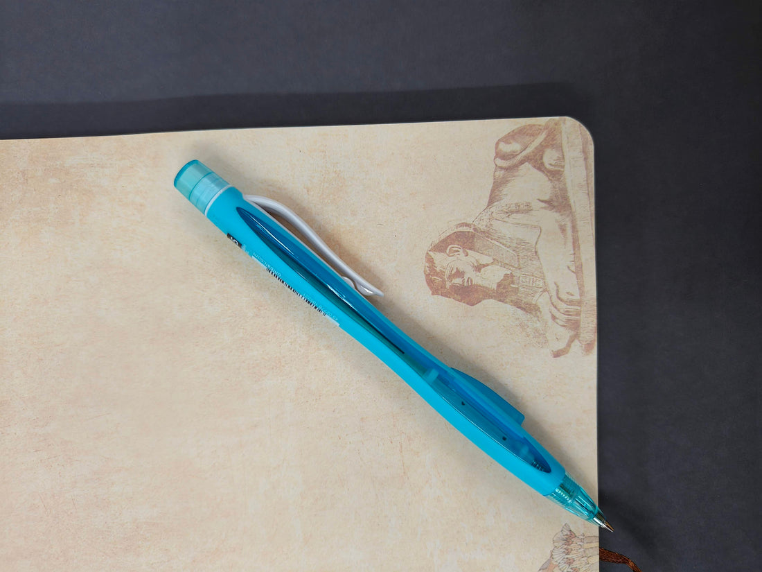 Uniball Shalaku 0.5mm Mechanical Pencil (M5-228) | Rubberized Body with Unique Side Click Mechanism