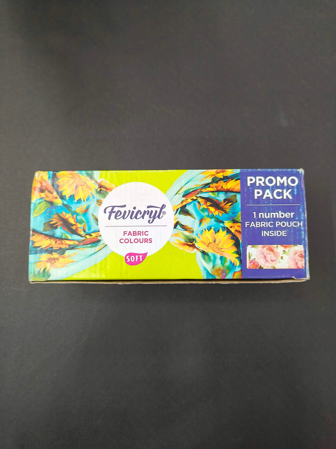 Pidilite Fevicryl Fabric Colour Kit- 20ml for Fabric Painting (10 X 20ml, Multicolour), Gift for artists, children, boys & girls