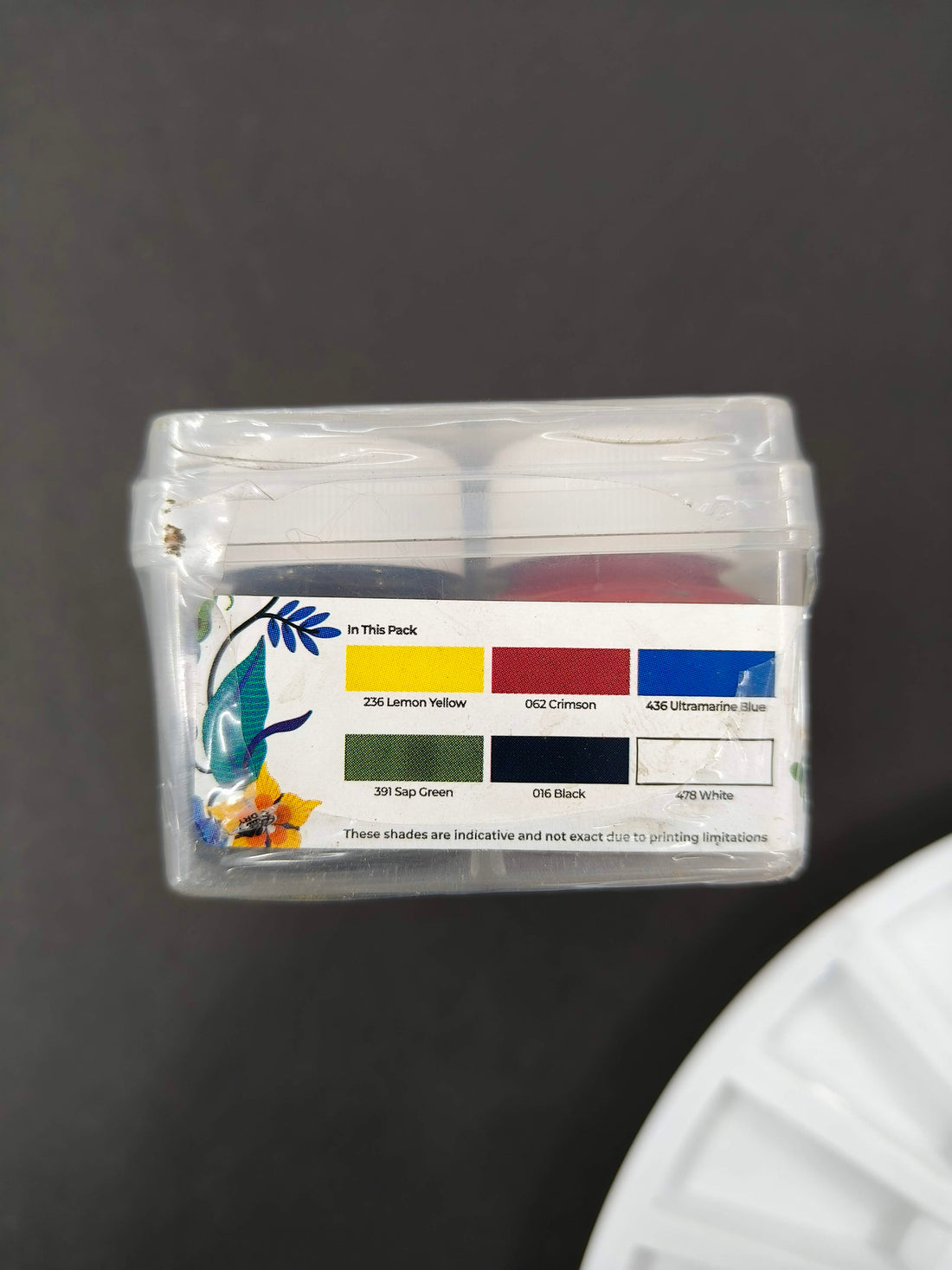 Camel Fabrica Acrylic Ultra Colors - 10ml Each, 6 Shades