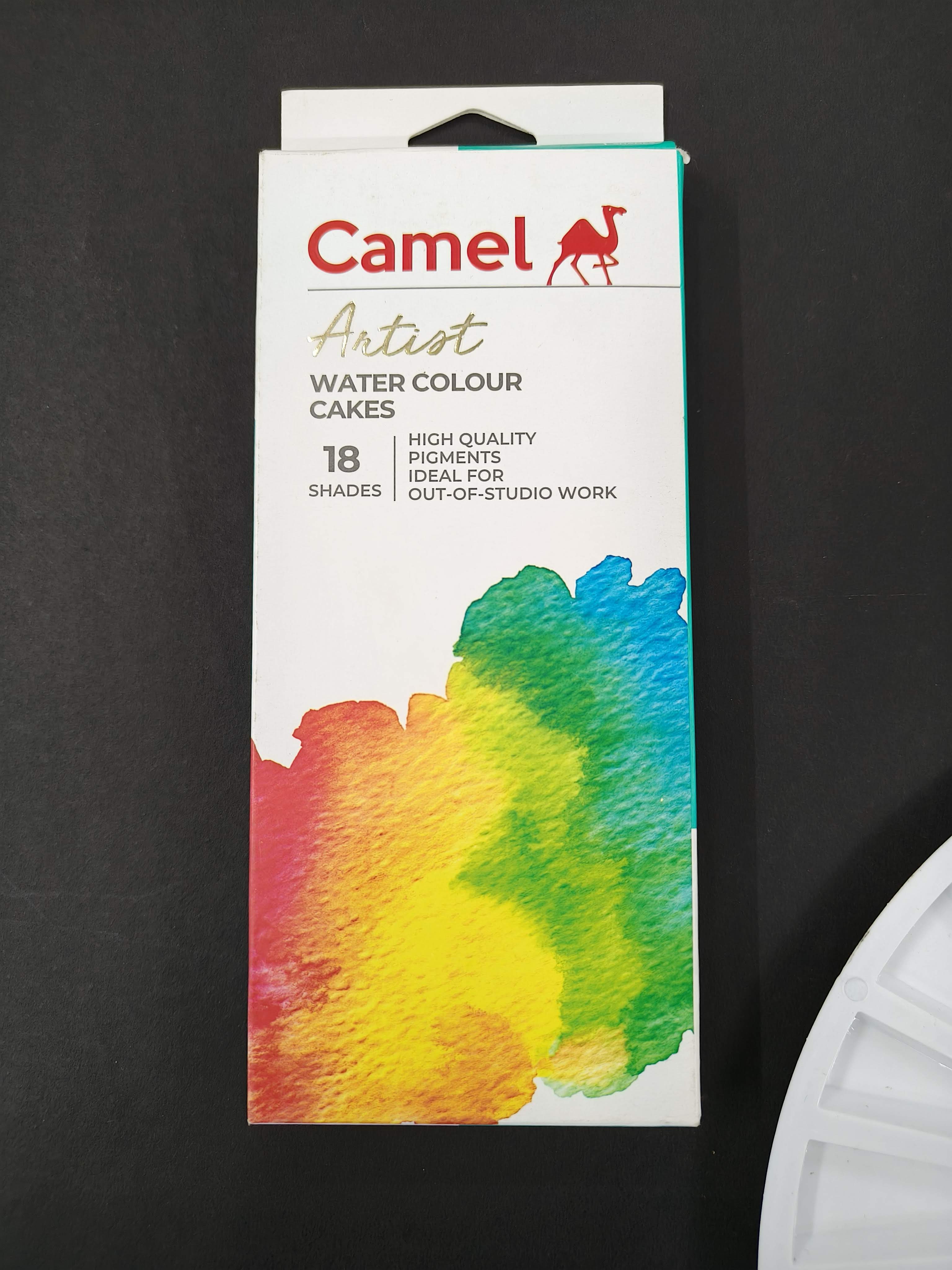 Camel Artist Water Colour Cakes 18 shades