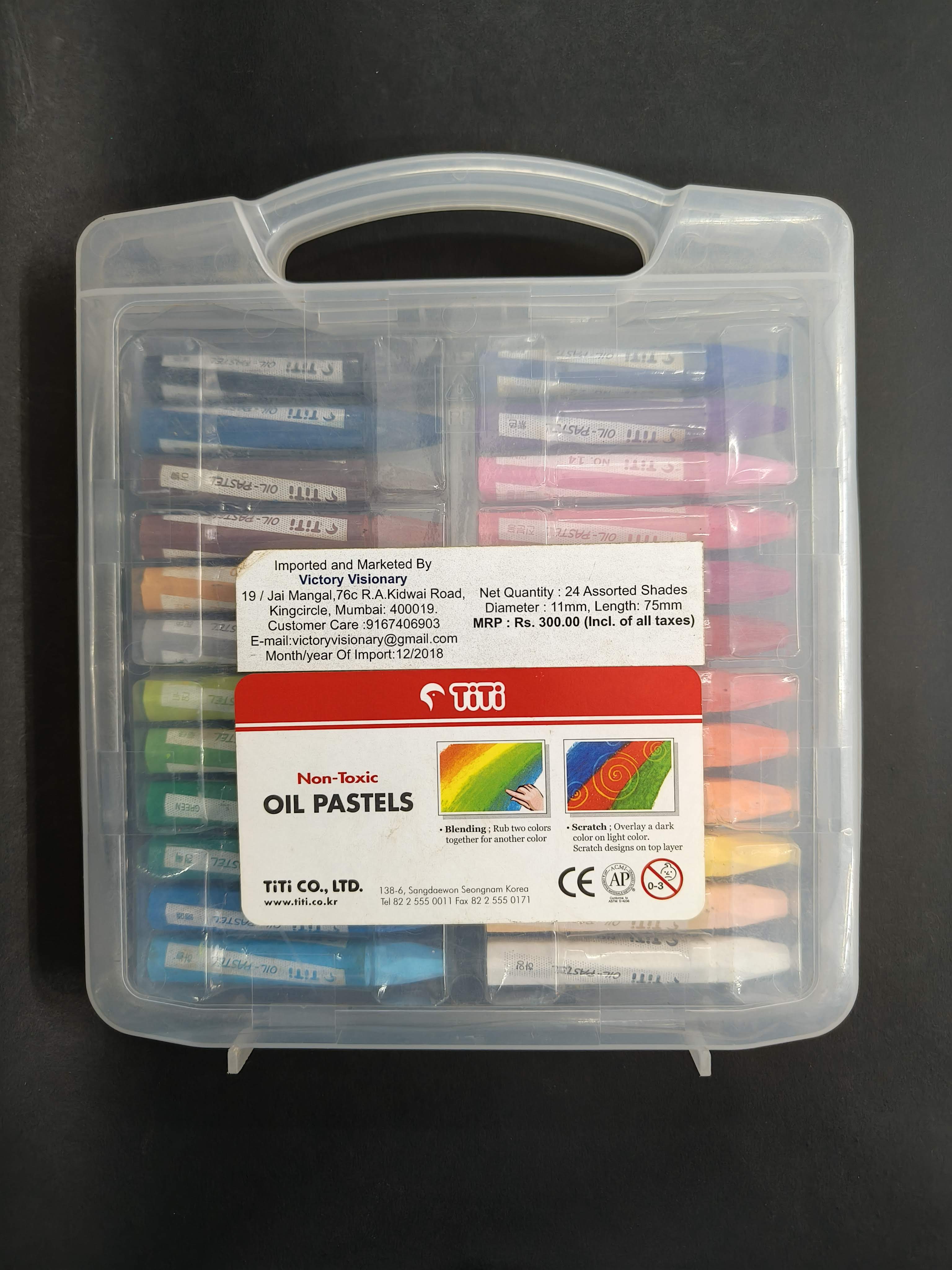 TITI OIL PASTELS 24 SHADES