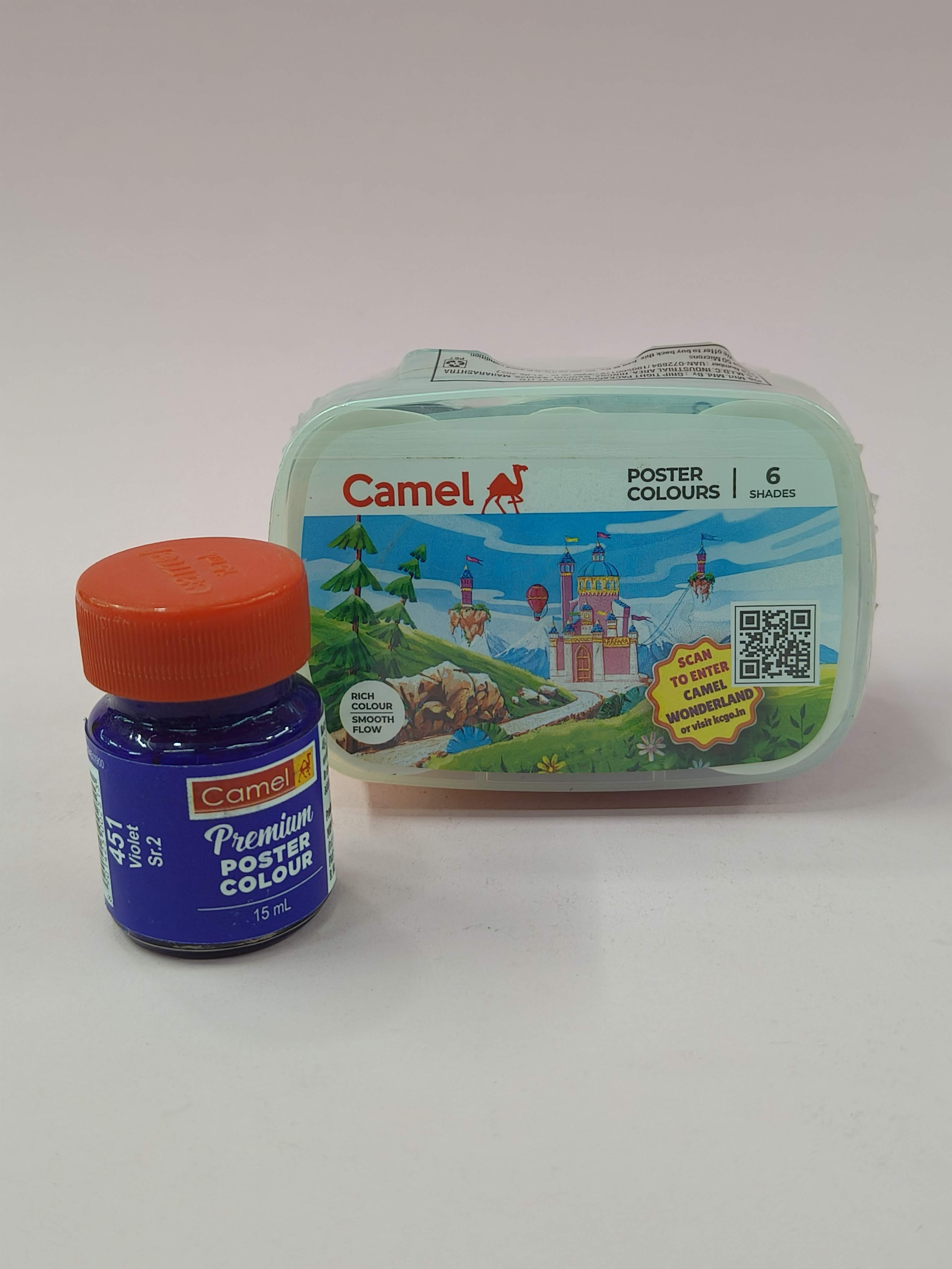 Camel Poster Color - 10ml each, 6 Shades