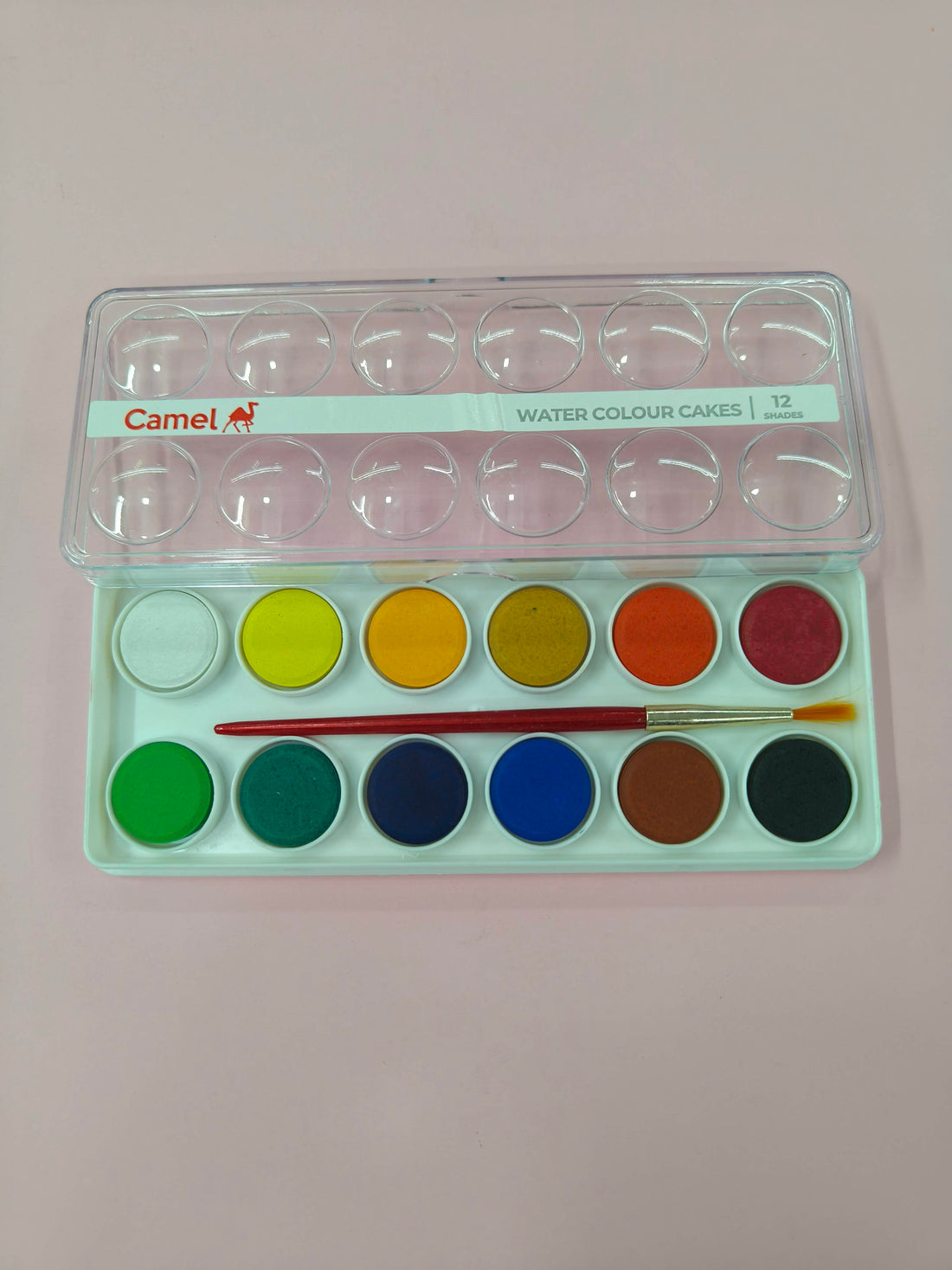 Camel Student Water Color Cakes - 12 Shades