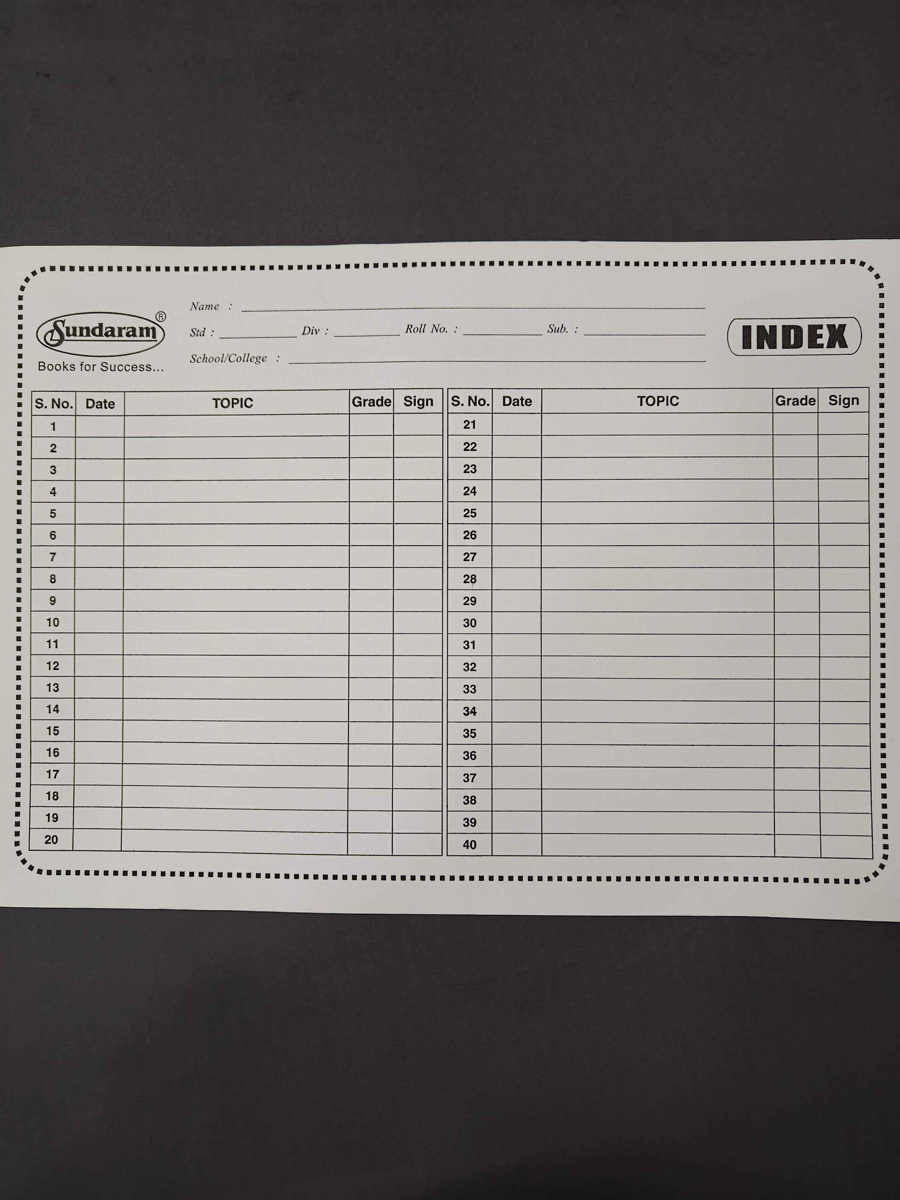 Sundaram | 4A Jumbo Drawing Book -Brown | 36 Pages | 37 x 27 Cm | Softbound Cover | Colors and Designs May Vary