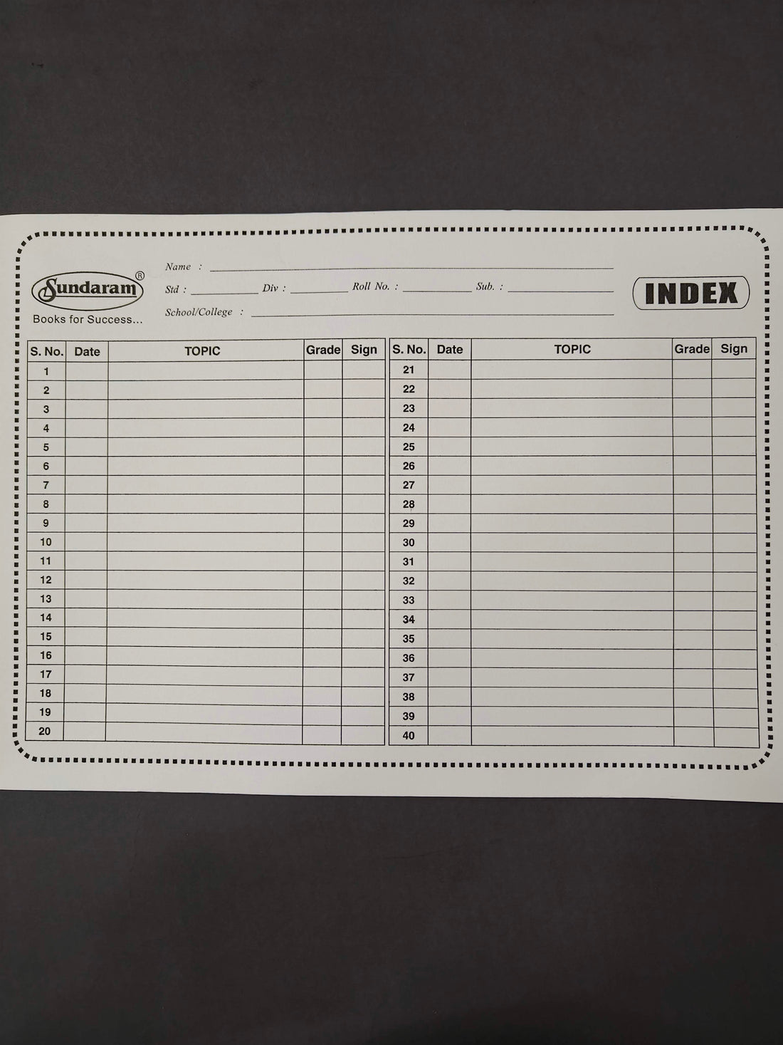 Sundaram | 4A Jumbo Drawing Book -Brown | 36 Pages | 37 x 27 Cm | Softbound Cover | Colors and Designs May Vary