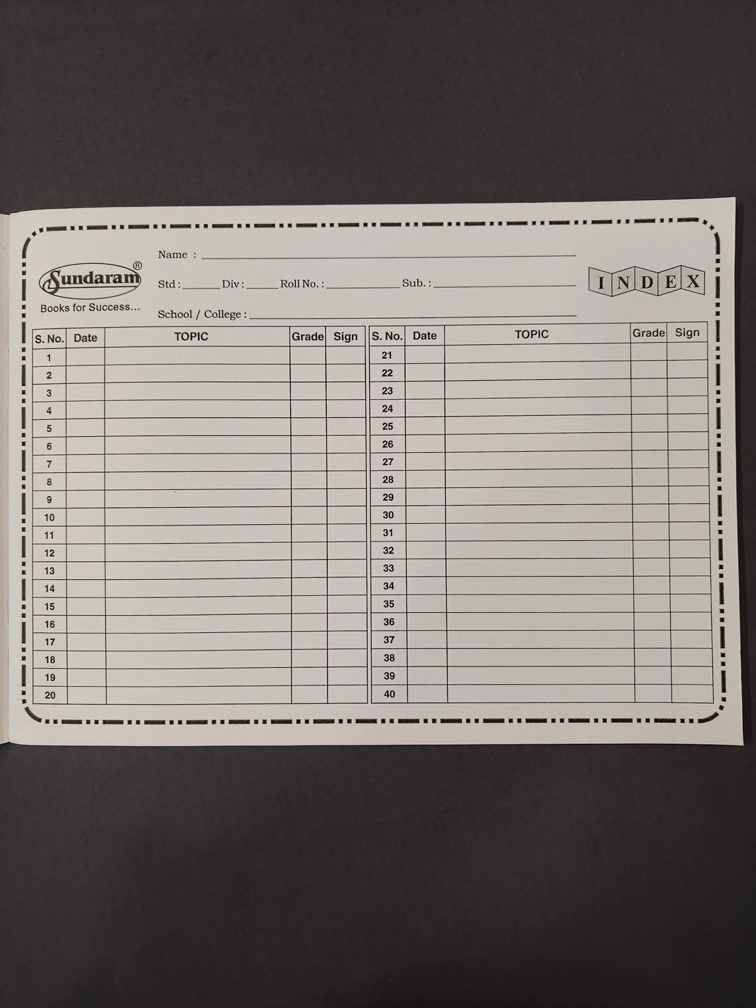 Sundaram | 3A Jumbo Drawing Book | 36 Pages | 29.5 x 21 Cm | Softbound Cover | Colors and Designs May Vary