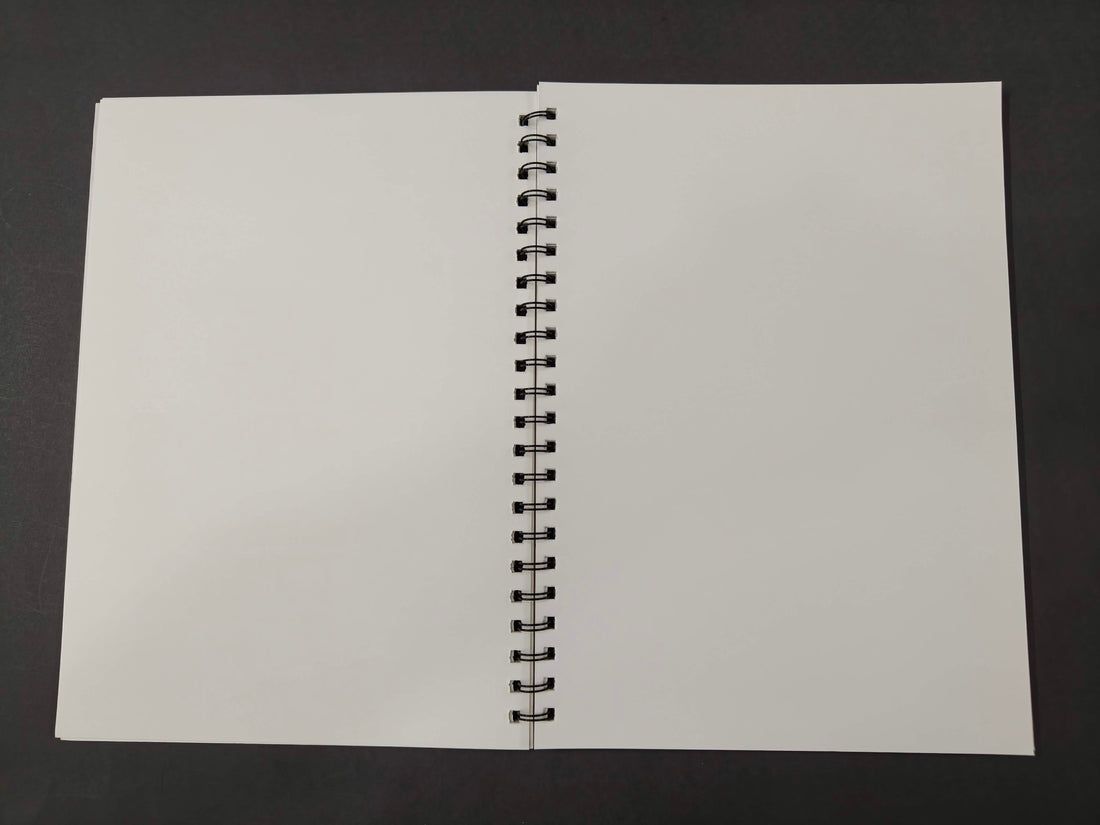 Sundaram A6 Sketch Book Spiral Bound | 100 Pages [50 Sheets ] | 10.5 x 14.7 cm | Drawing | Sketch Book