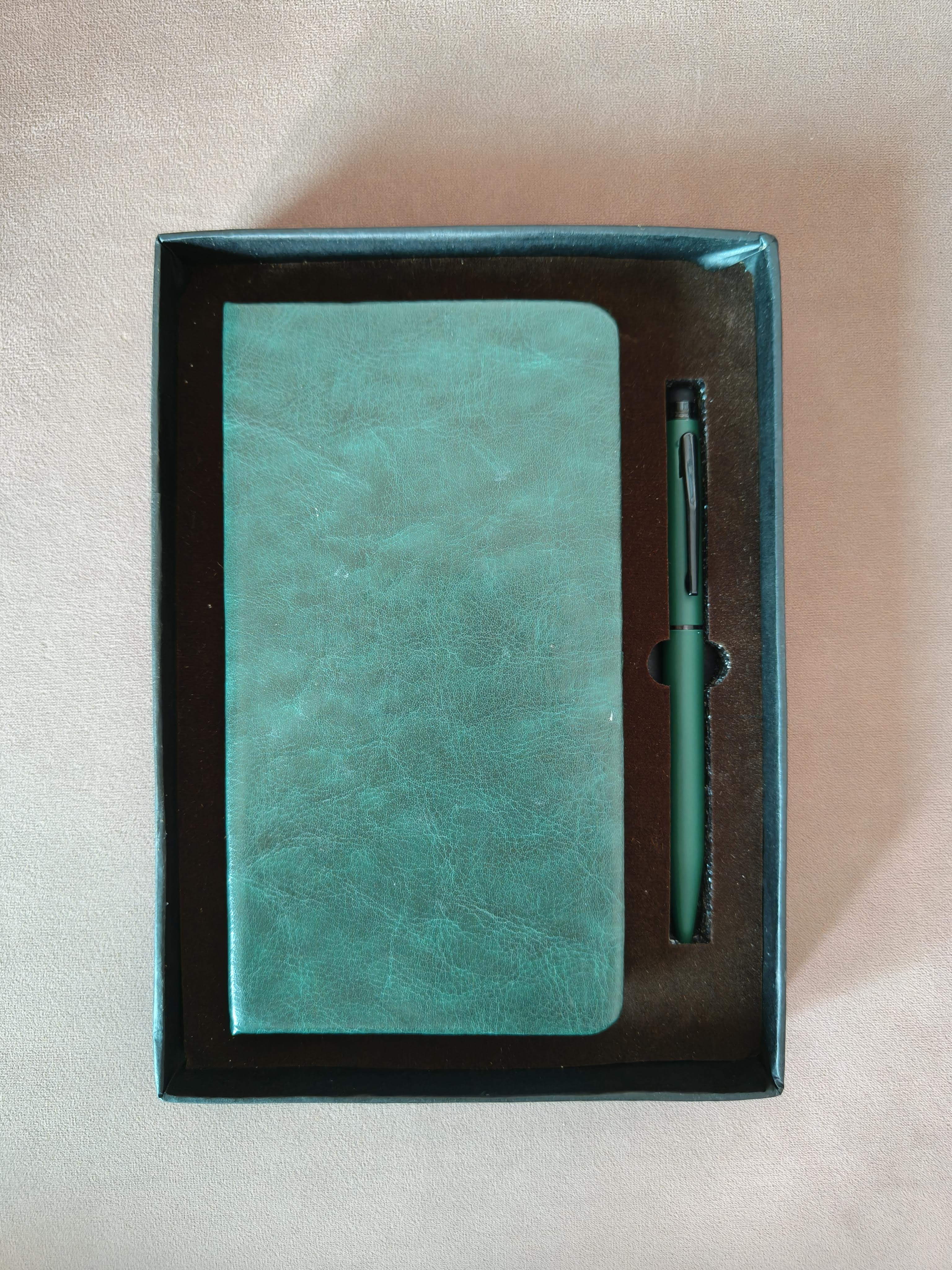 Diary and Metal Pen with Stylus Gift Set | Personalization on Diary and Pen Possible | Gifts for Men and Women | Gift for Birthday, Anniversary, Festival or Special Occassion | Personalised Corporate Gift for Employee