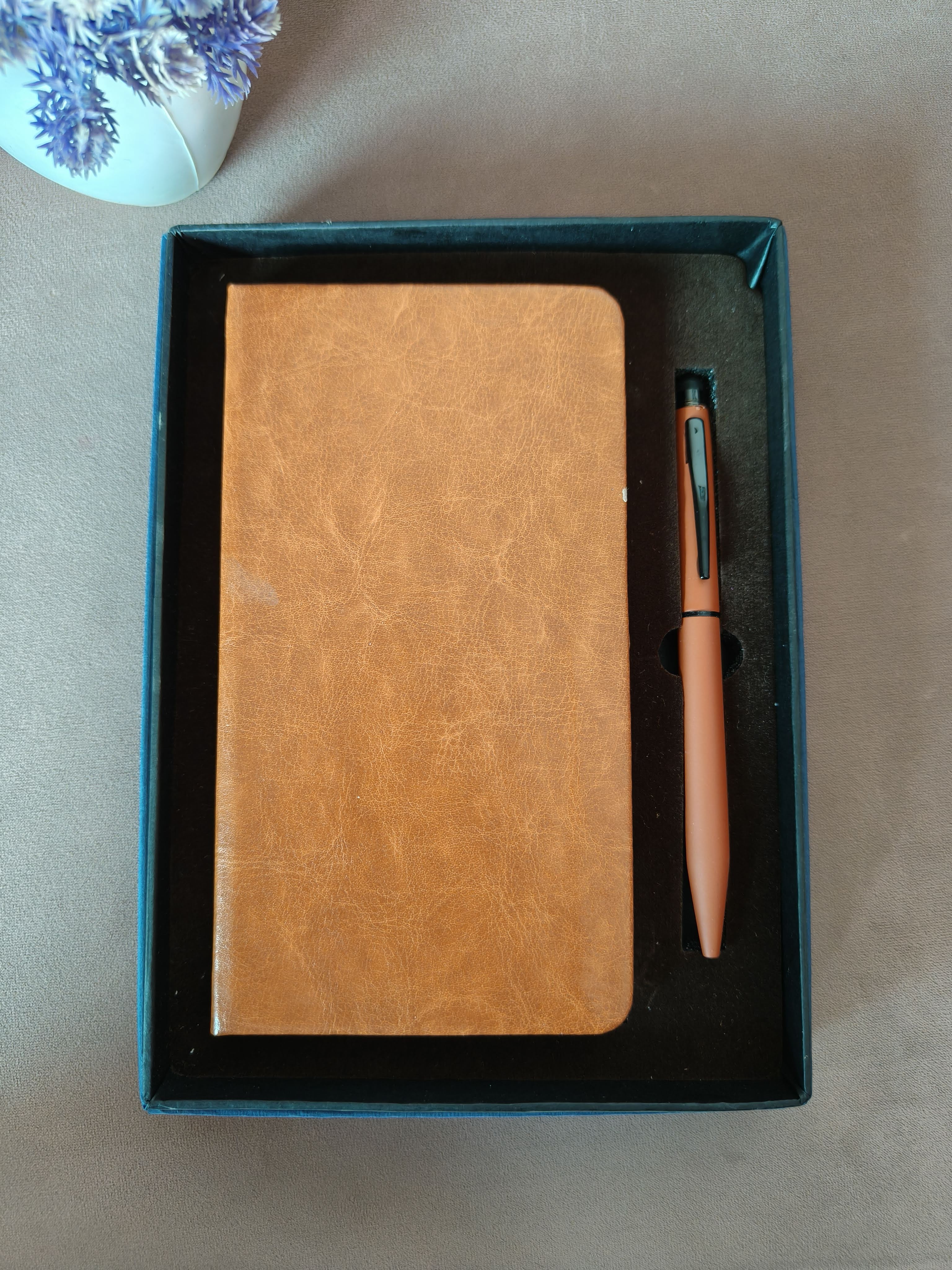 Diary and Metal Pen with Stylus Gift Set | Personalization on Diary and Pen Possible | Gifts for Men and Women | Gift for Birthday, Anniversary, Festival or Special Occassion | Personalised Corporate Gift for Employee