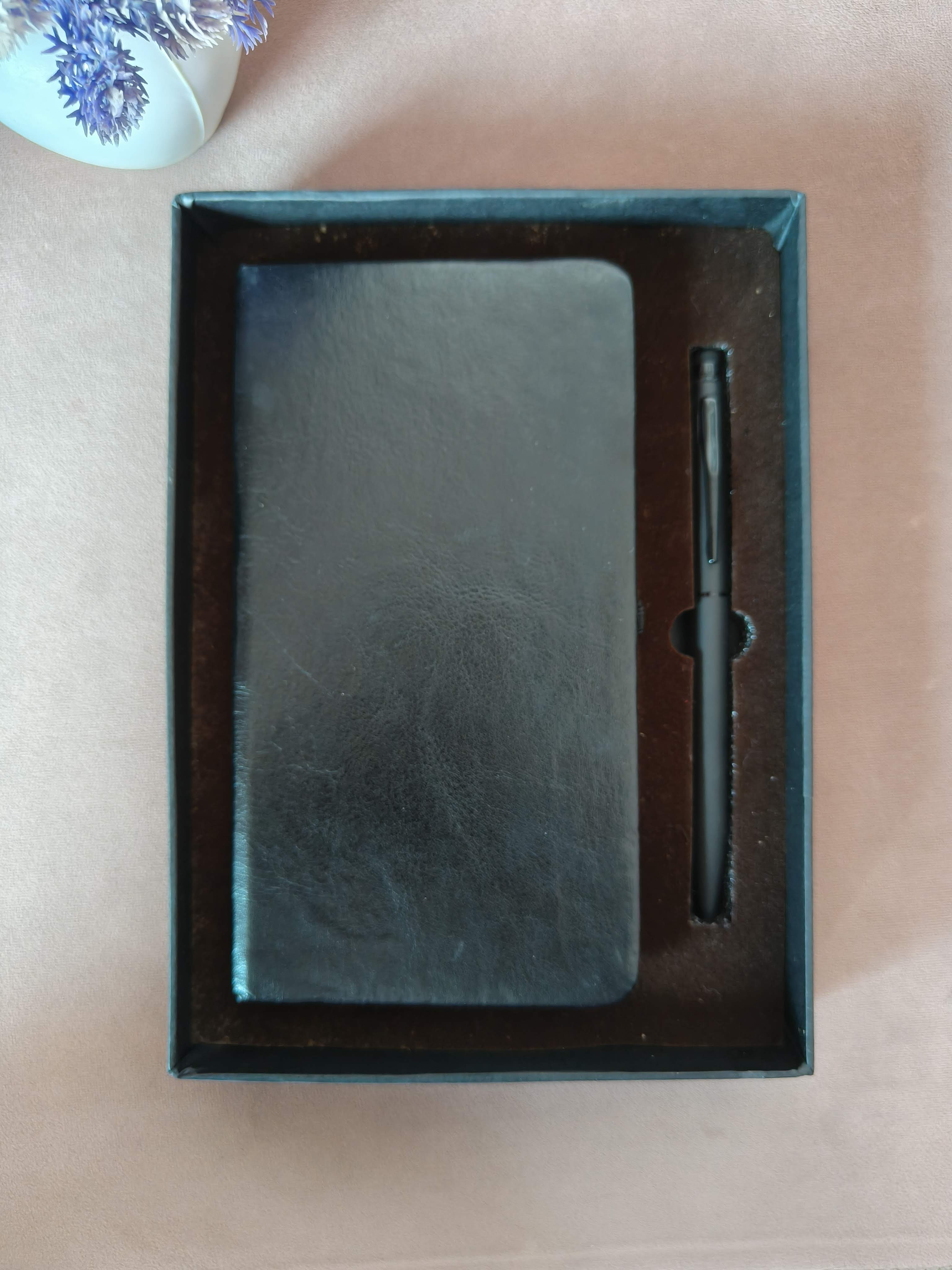 Diary and Metal Pen with Stylus Gift Set | Personalization on Diary and Pen Possible | Gifts for Men and Women | Gift for Birthday, Anniversary, Festival or Special Occassion | Personalised Corporate Gift for Employee