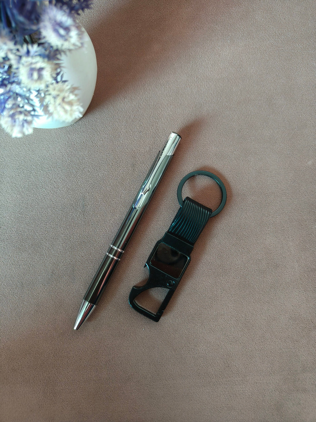 Metal Pen & Keychain Gift Set | Custom Engraved with Name | Premium Gift for Men & Women | Corporate Gift | Birthday, Anniversary, Festival or Special Occassion