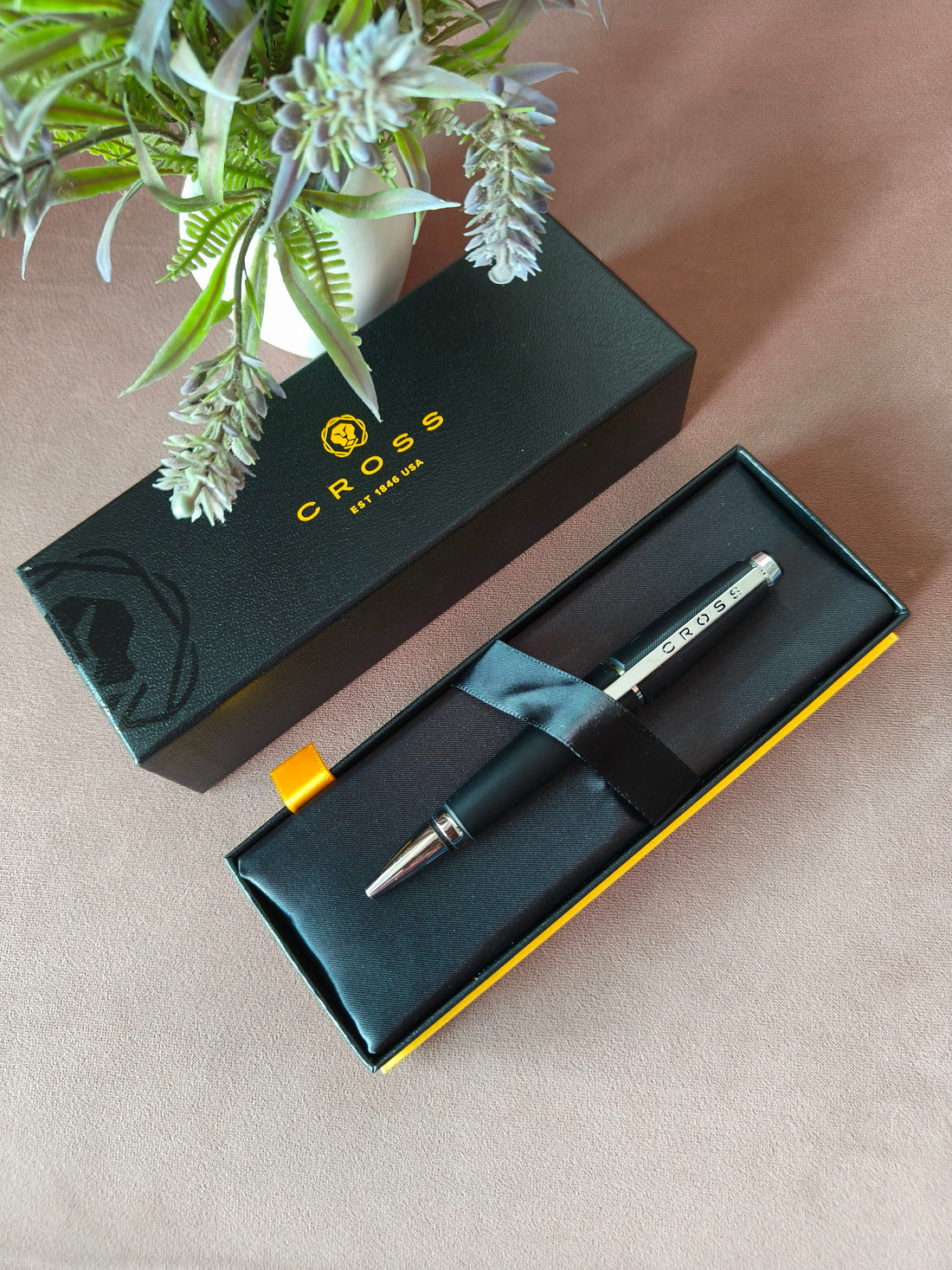 Cross Edge Roller Ball Pen, Jet Black