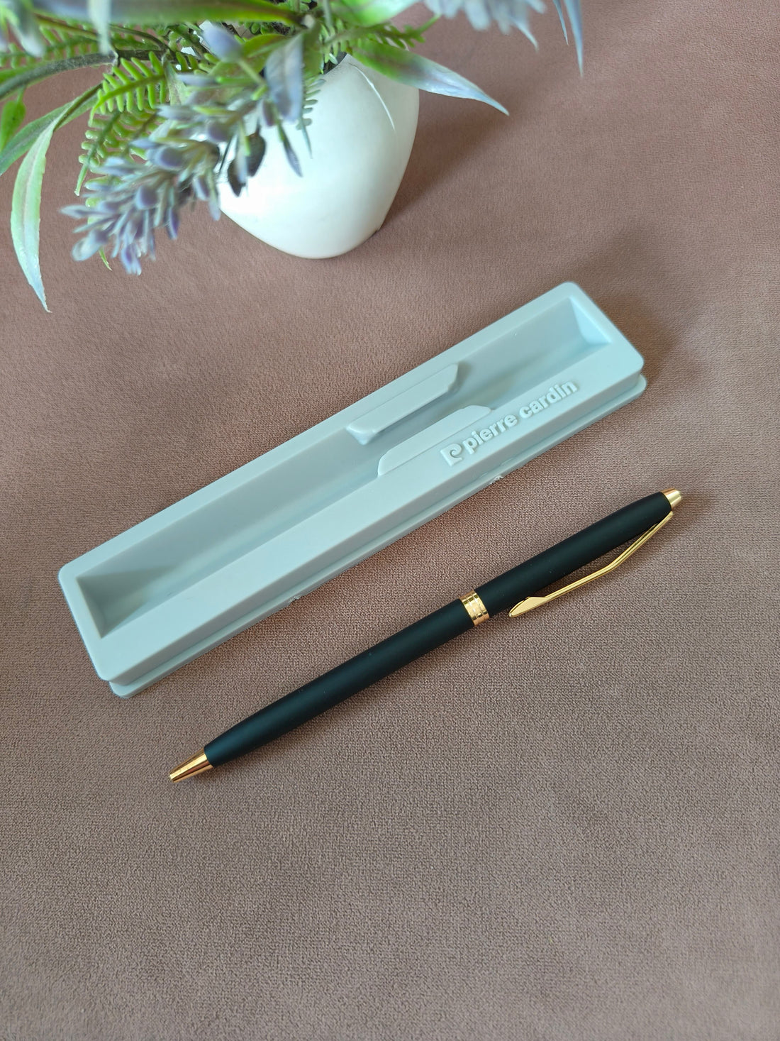 Pierre Cardin Lapaz Premium Metal Ball Pen with Twist Mechanism | Sleek & Stylish Matt Finish Body with Elegant Golden Clip | Ideal For Gifting to Employees,Boss, Friends, Family or for Special Occassion