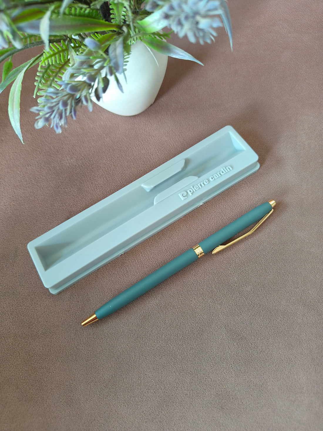 Pierre Cardin Lapaz Premium Metal Ball Pen with Twist Mechanism | Sleek & Stylish Matt Finish Body with Elegant Golden Clip | Ideal For Gifting to Employees,Boss, Friends, Family or for Special Occassion