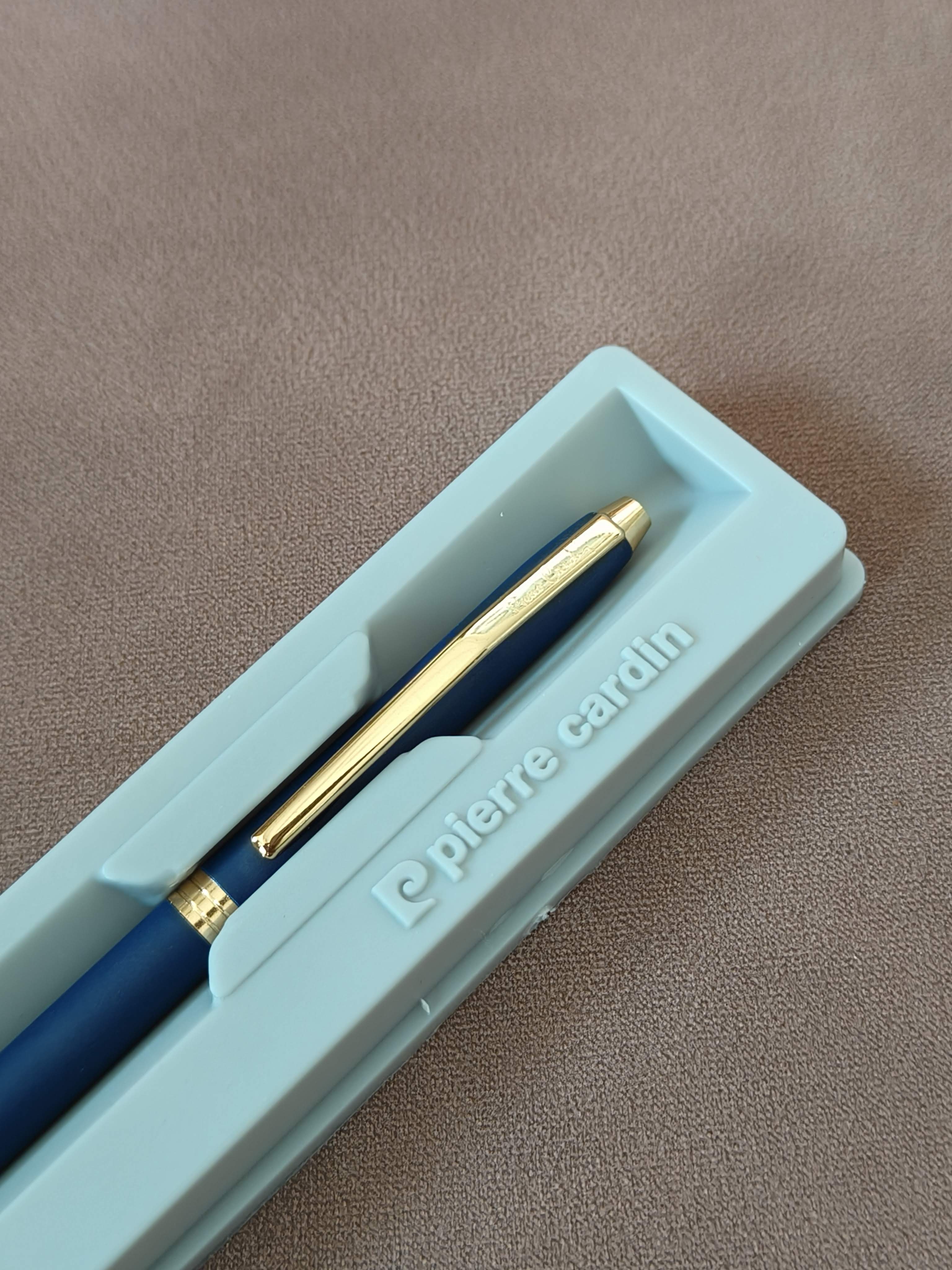 Pierre Cardin Lapaz Premium Metal Ball Pen with Twist Mechanism | Sleek & Stylish Matt Finish Body with Elegant Golden Clip | Ideal For Gifting to Employees,Boss, Friends, Family or for Special Occassion