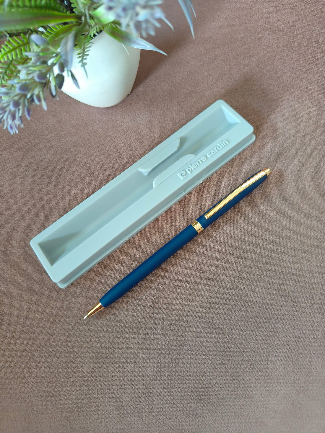 Pierre Cardin Lapaz Premium Metal Ball Pen with Twist Mechanism | Sleek & Stylish Matt Finish Body with Elegant Golden Clip | Ideal For Gifting to Employees,Boss, Friends, Family or for Special Occassion