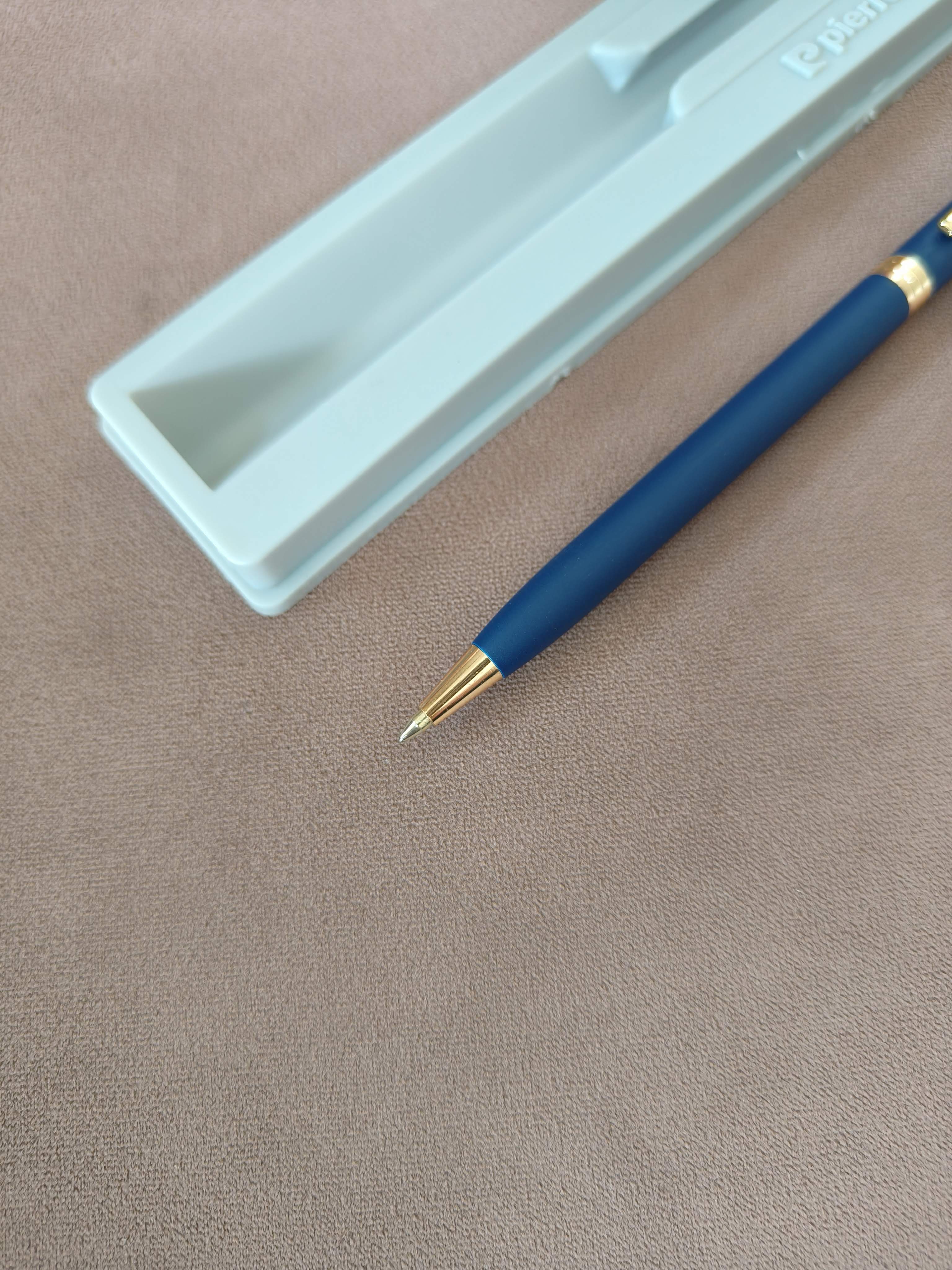 Pierre Cardin Lapaz Premium Metal Ball Pen with Twist Mechanism | Sleek & Stylish Matt Finish Body with Elegant Golden Clip | Ideal For Gifting to Employees,Boss, Friends, Family or for Special Occassion