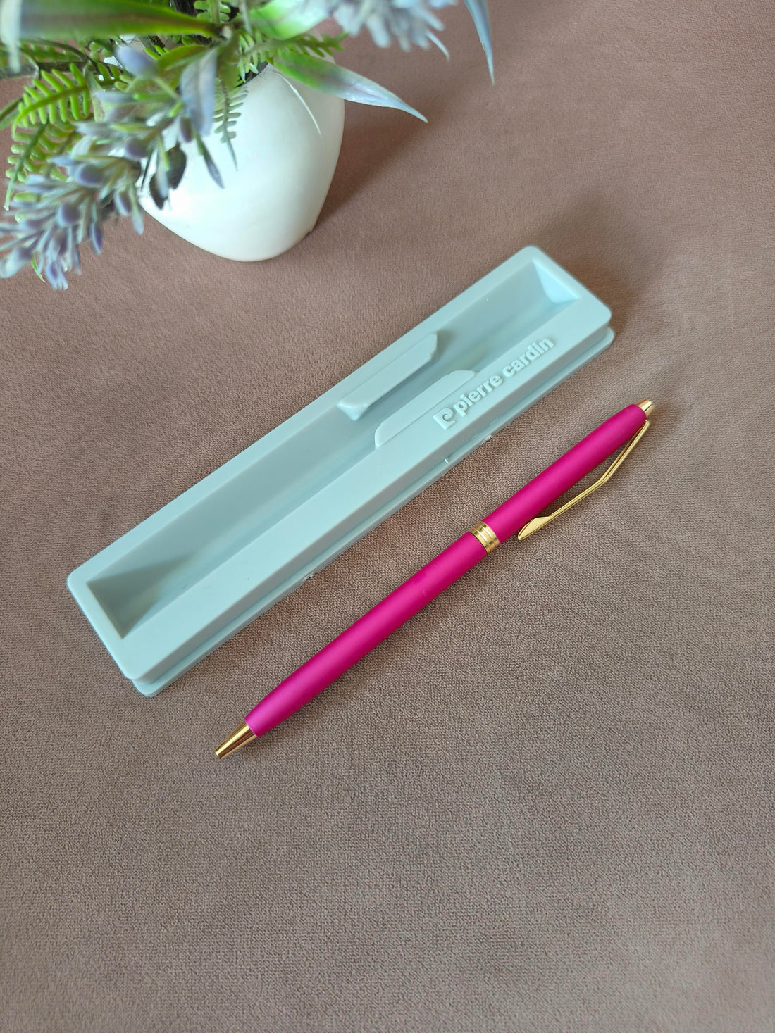 Pierre Cardin Lapaz Premium Metal Ball Pen with Twist Mechanism | Sleek & Stylish Matt Finish Body with Elegant Golden Clip | Ideal For Gifting to Employees,Boss, Friends, Family or for Special Occassion