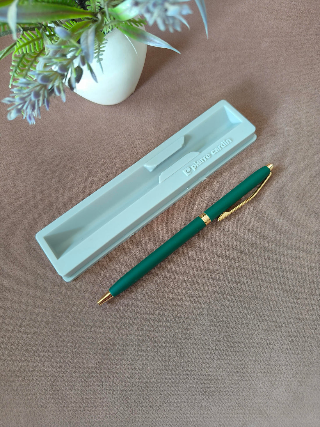 Pierre Cardin Lapaz Premium Metal Ball Pen with Twist Mechanism | Sleek & Stylish Matt Finish Body with Elegant Golden Clip | Ideal For Gifting to Employees,Boss, Friends, Family or for Special Occassion