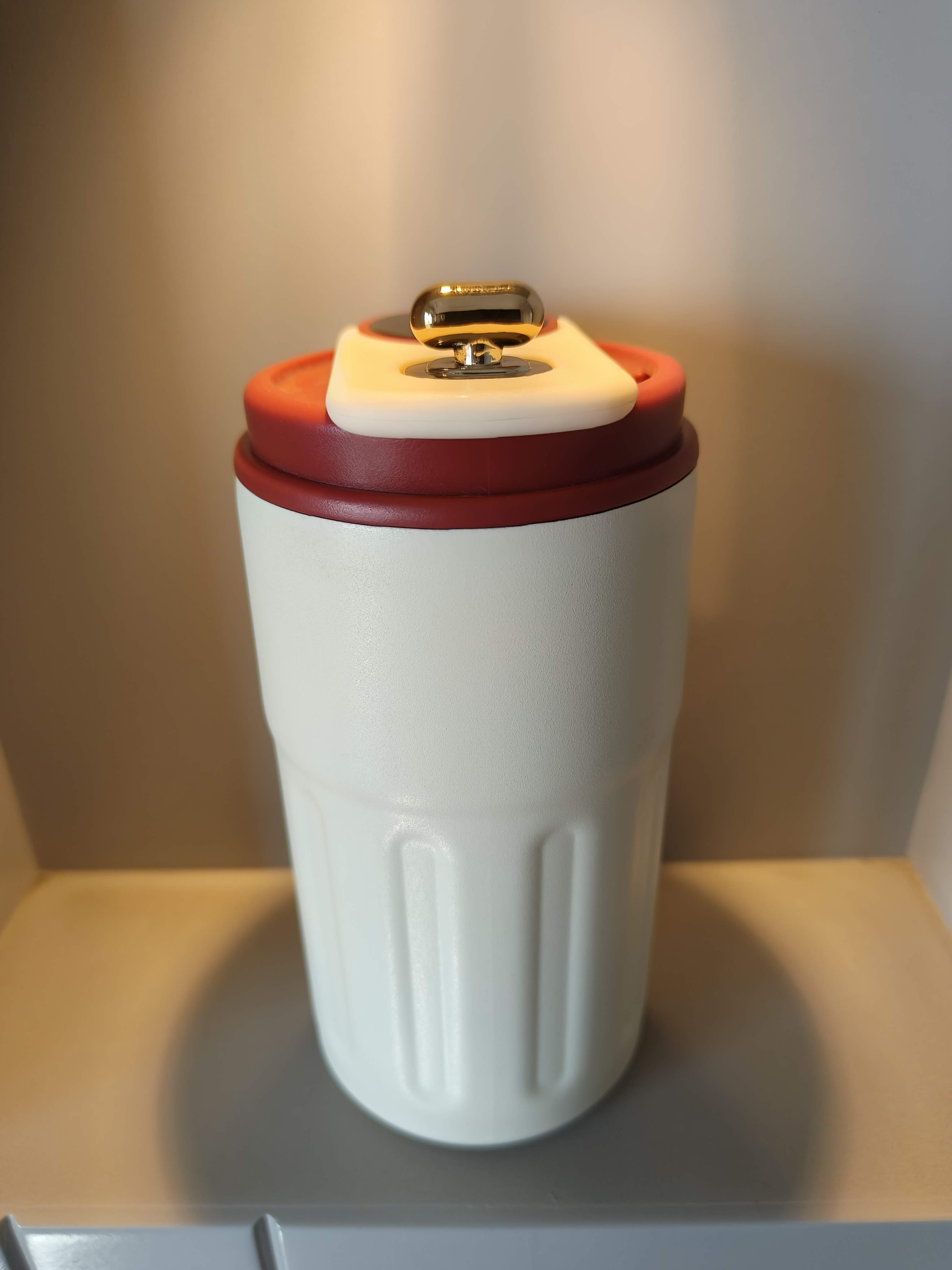 Coffee Mug Cup with Insulated Vacuum Thermal | Digital Display & Leak-Proof with Lid Thermos Flasks for Travel | 460 ml