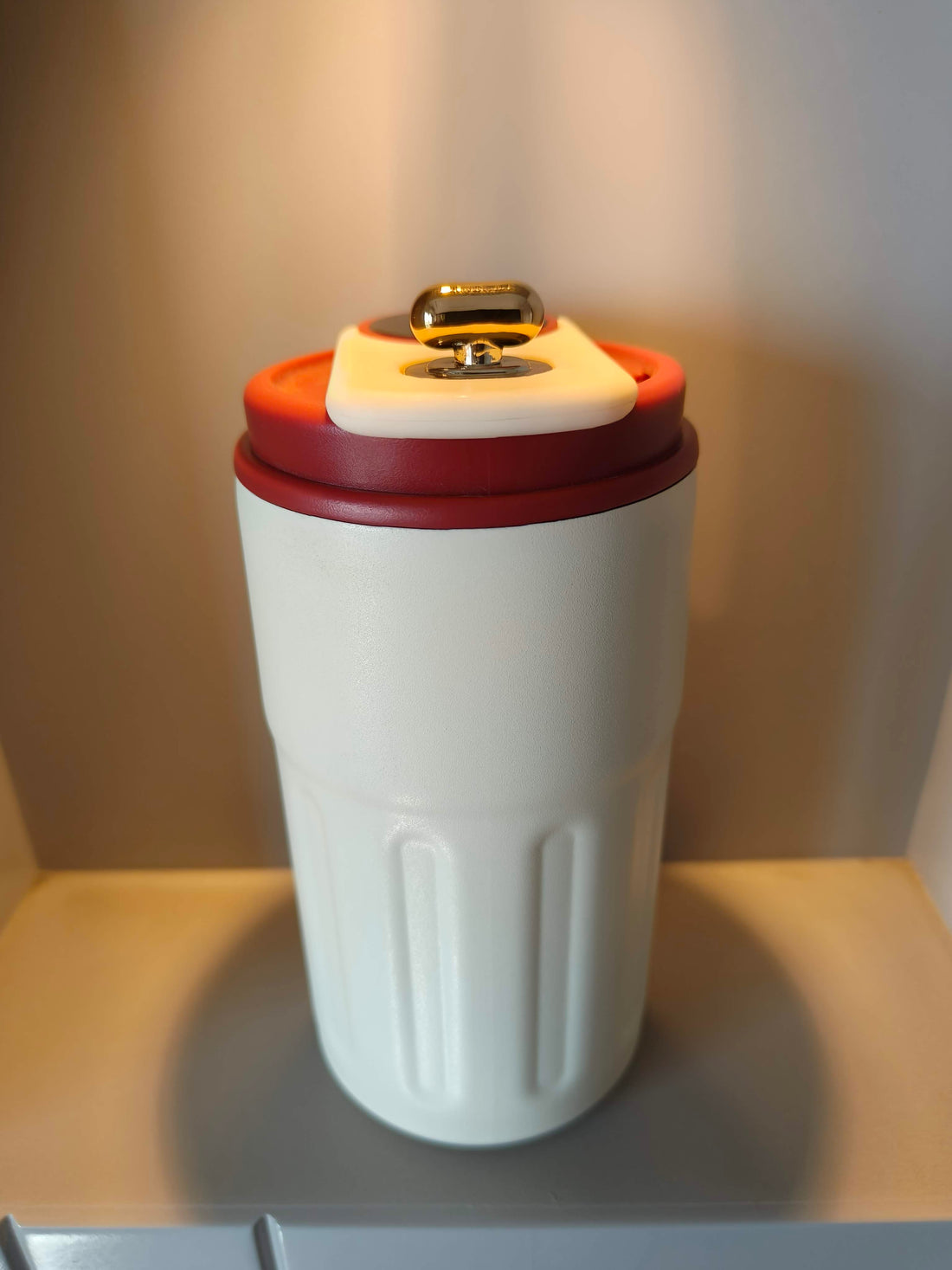 Coffee Mug Cup with Insulated Vacuum Thermal | Digital Display & Leak-Proof with Lid Thermos Flasks for Travel | 460 ml