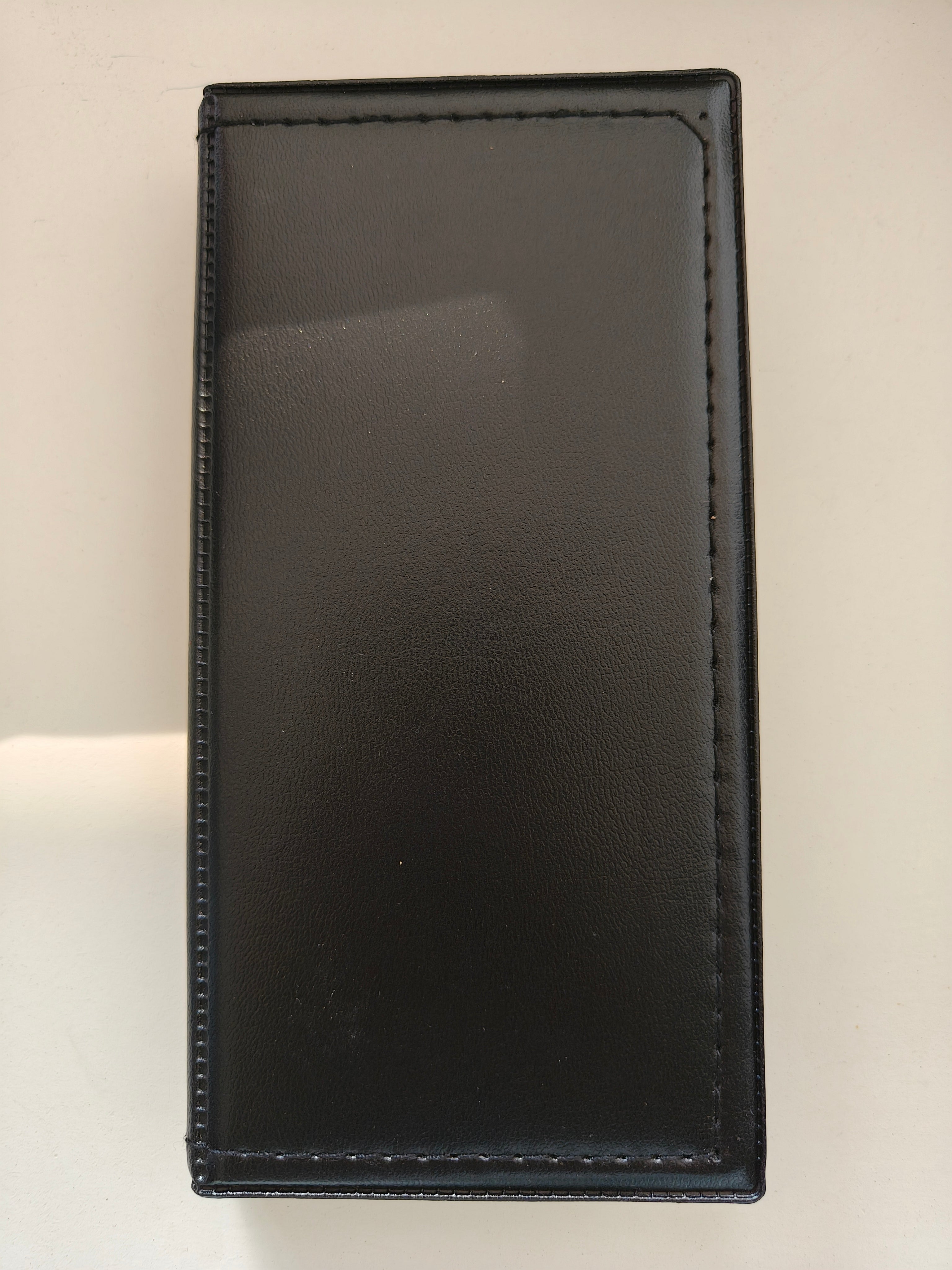 Desktop Organiser | Desktop Calendar Stand with Sticky Notes Organizer, Notepad and Paper Clips Holder, Black